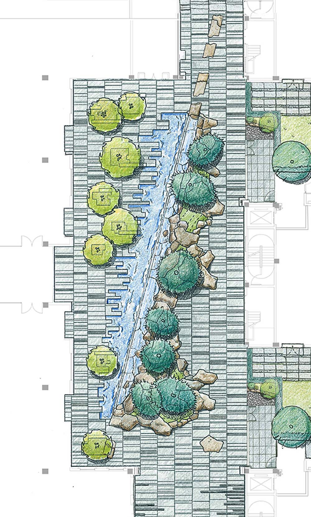 景观设计,庭院景观设计,公共景观设计,青庐-从城市到山水:景观的双重语境,杭州,七月合作社