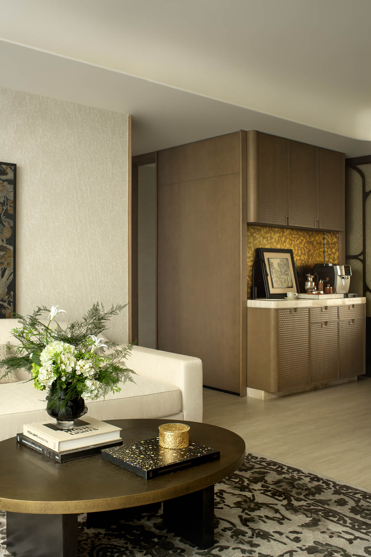 样板间设计,家装样板间,样板间设计案例,样板间设计方案,现代风格样板间设计,轻奢样板间,120㎡,143㎡,上海越秀和樾府:苏河之源的艺境栖居,上海,CCD郑中设计