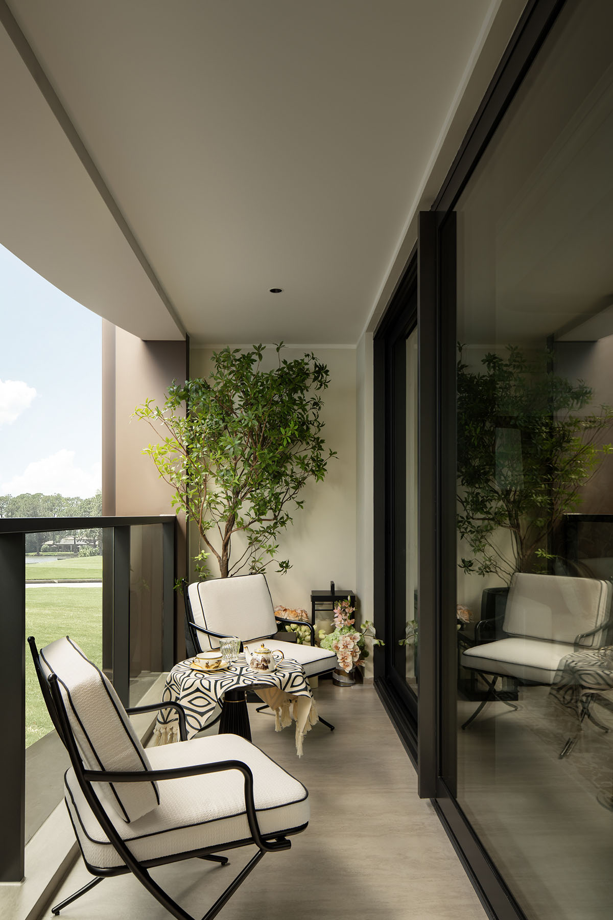 样板间设计,家装样板间,样板间设计案例,样板间设计方案,现代风格样板间设计,轻奢样板间,120㎡,143㎡,上海越秀和樾府:苏河之源的艺境栖居,上海,CCD郑中设计