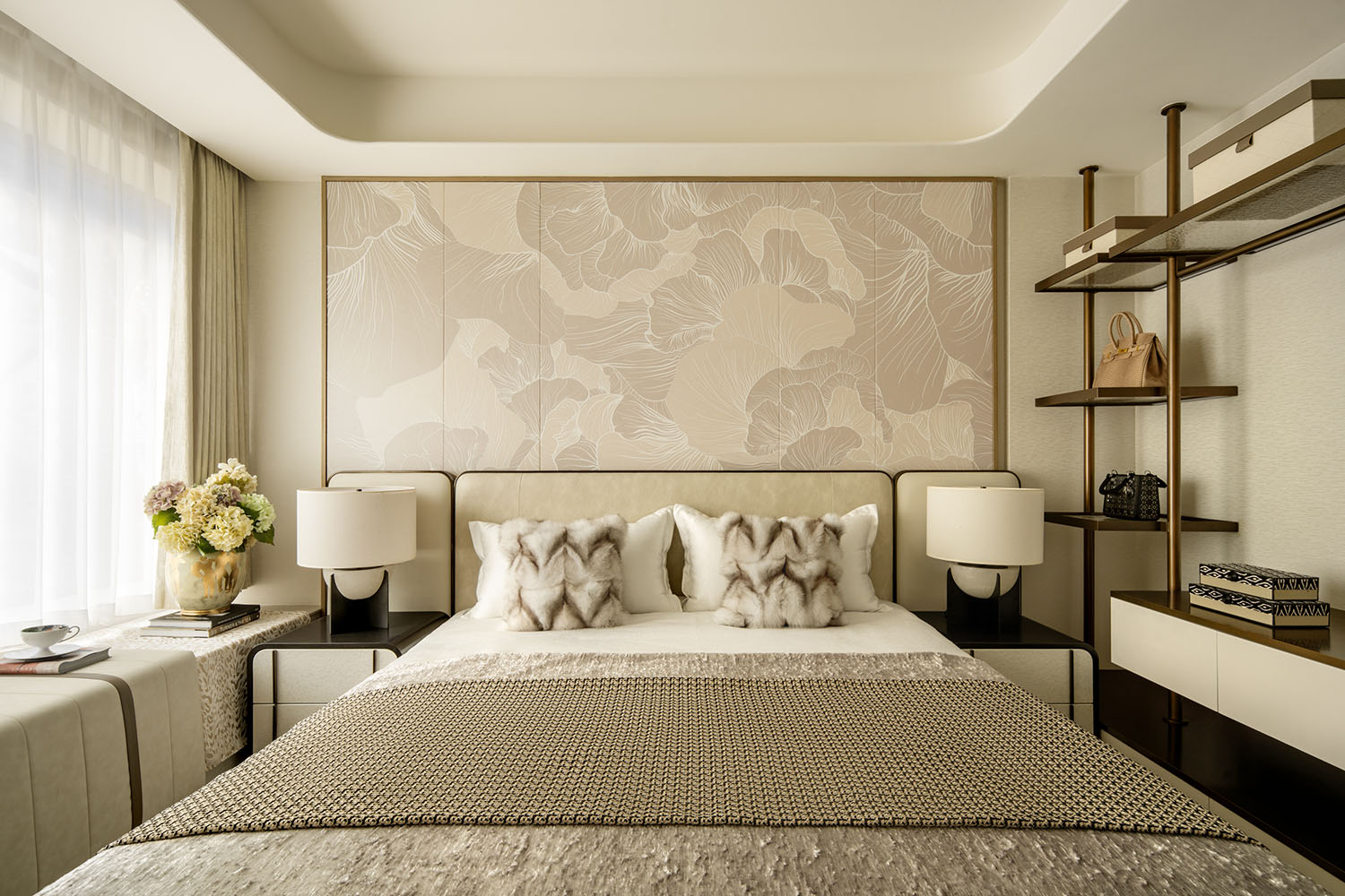 样板间设计,家装样板间,样板间设计案例,样板间设计方案,现代风格样板间设计,轻奢样板间,120㎡,143㎡,上海越秀和樾府:苏河之源的艺境栖居,上海,CCD郑中设计