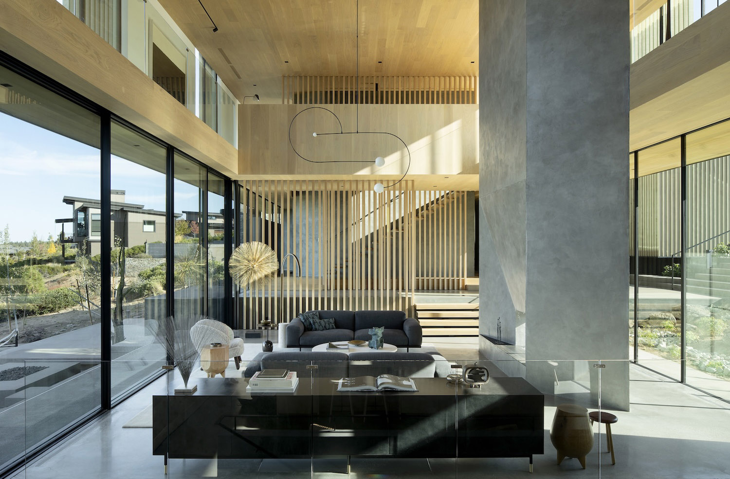 Hacker,美国,极简主义,别墅设计,别墅设计案例,原木色,极简风格