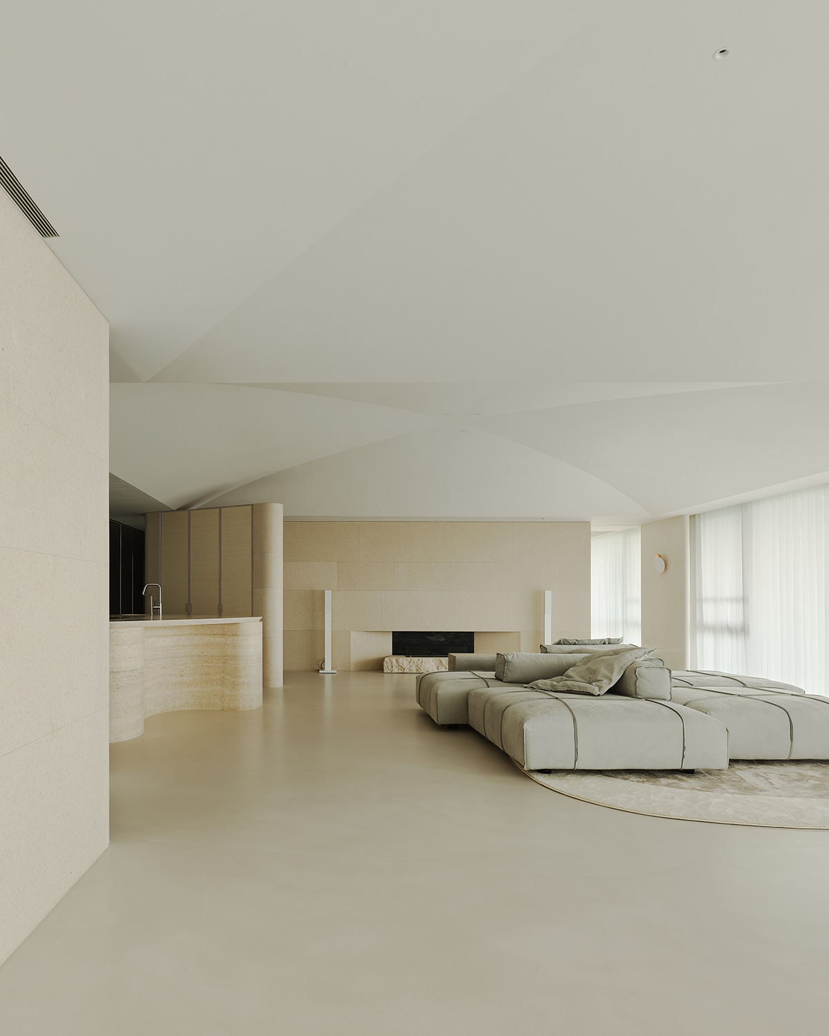 350㎡大平层,住宅设计案例,住宅设计,现代风格家装设计,大平层设计,大平层设计案例,大平层设计方案,中国台湾新北大平层-在河之洲,台北,水相设计,李智翔