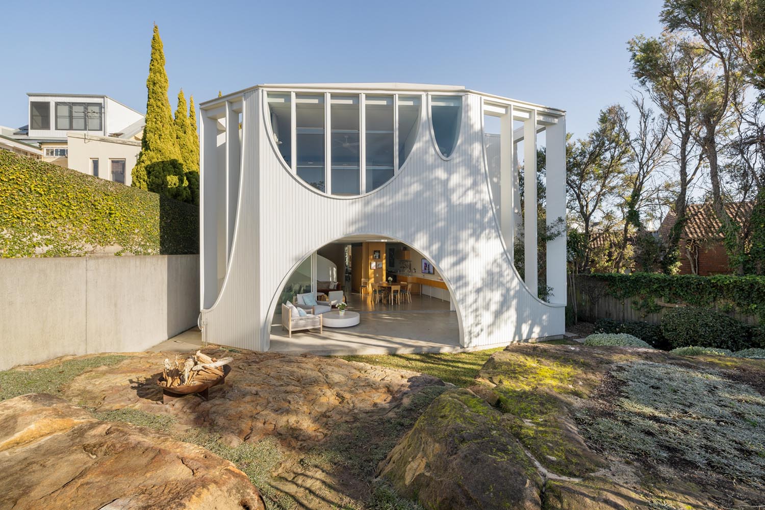 Chenchow Little Architects,别墅设计,别墅设计案例,别墅装修,现代风格别墅设计,澳大利亚,景观别墅,悉尼