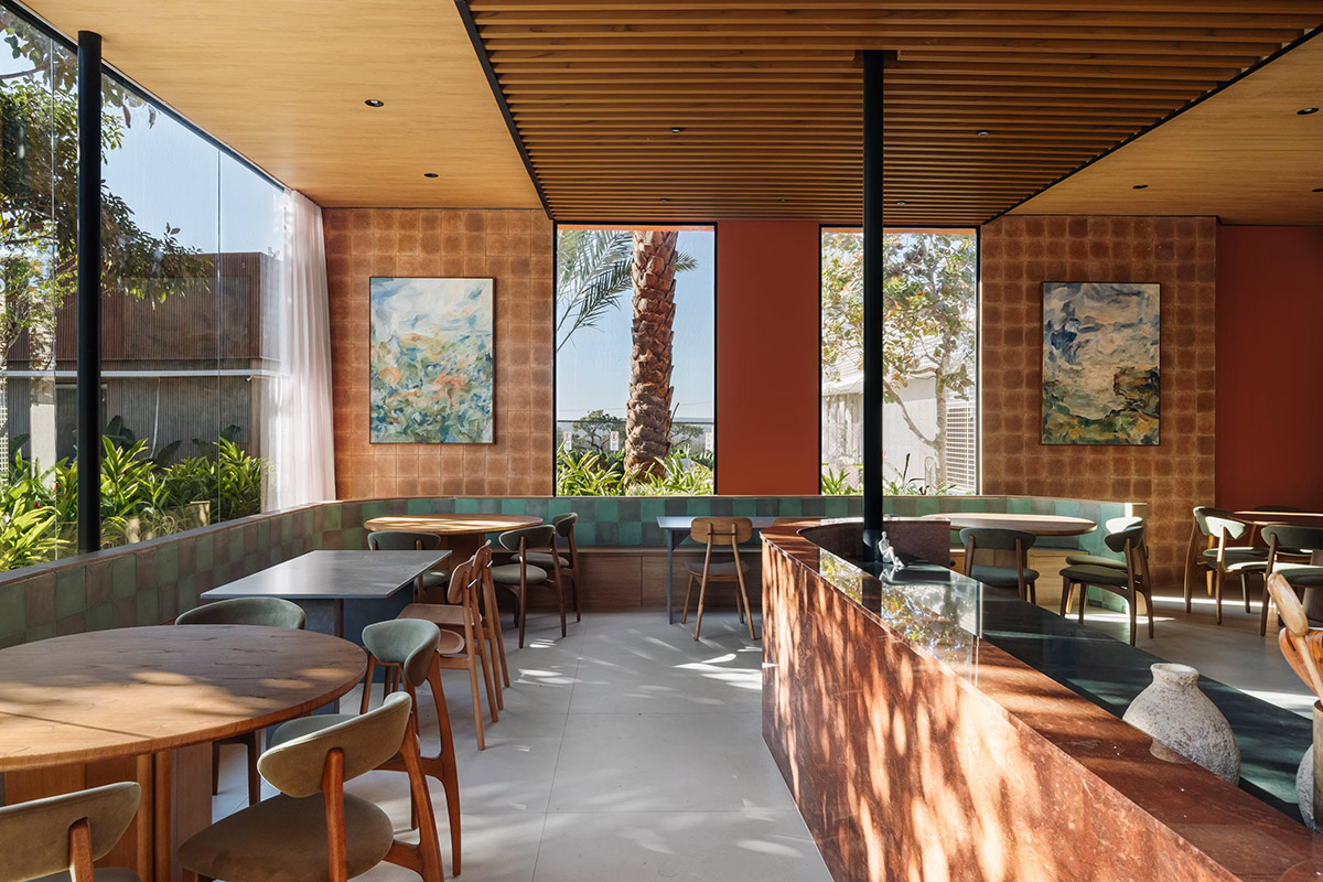 餐厅设计,餐酒吧设计,休闲餐厅设计,Hersen Mendes Arquitetura,餐厅设计案例,餐厅设计方案,巴西