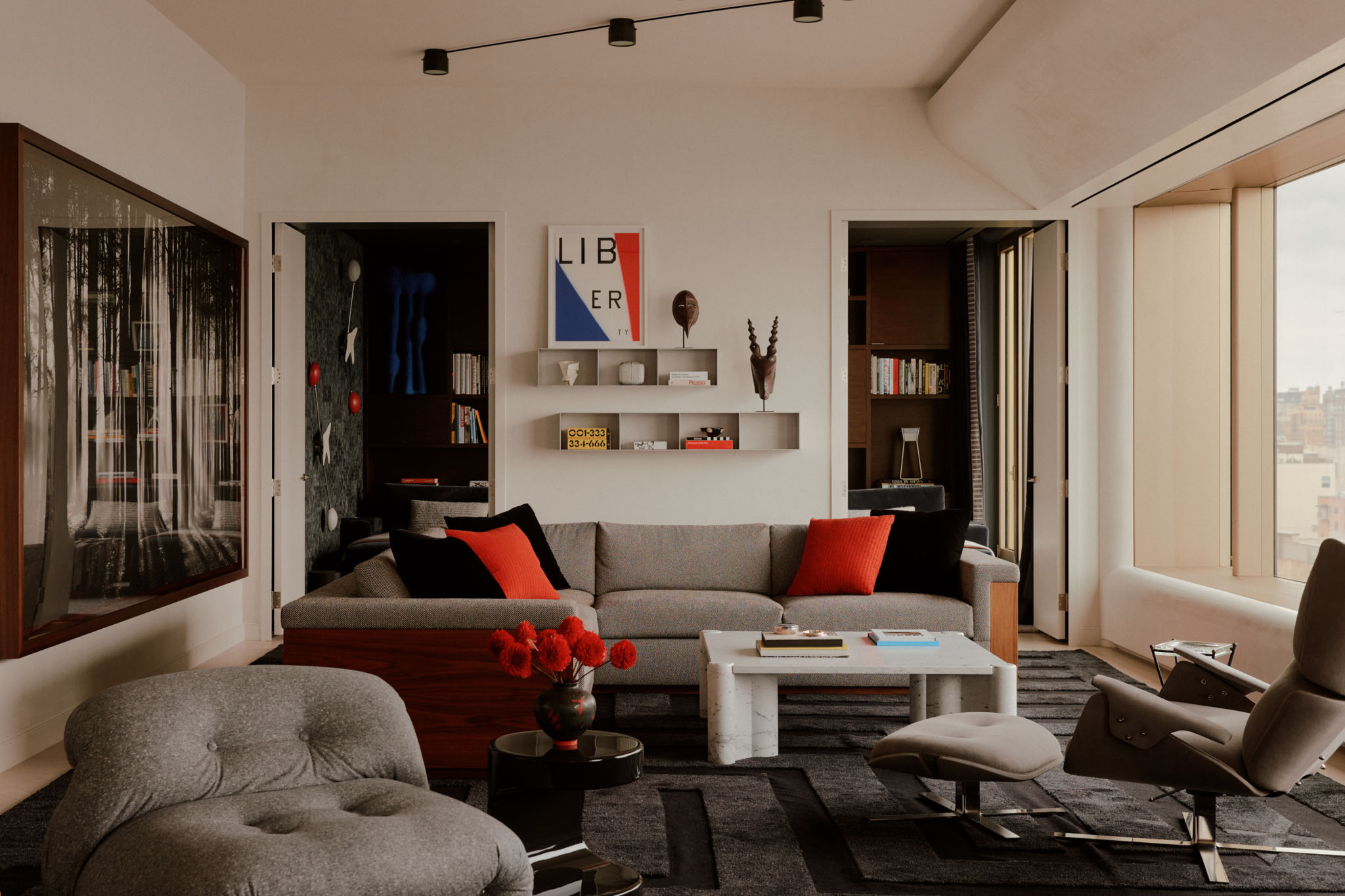 Jessie Schuster Design,大平层设计案例,大平层设计方案,大平层软装,住宅设计,大平层装修,纽约,曼哈顿