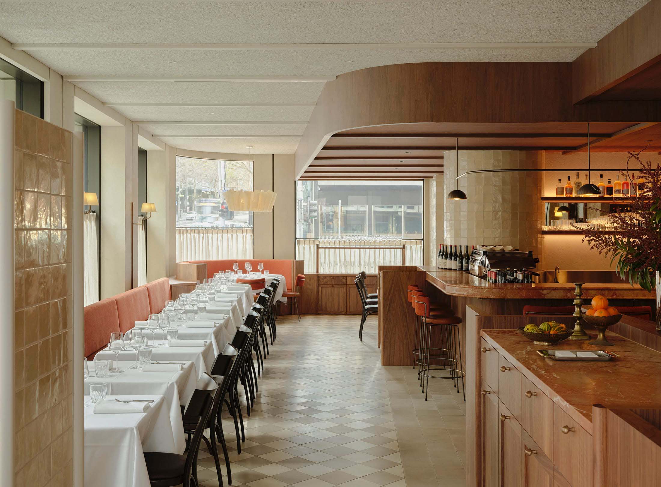 餐厅设计,餐酒吧设计,休闲餐厅设计,Studio Esteta,酒吧餐厅,餐厅设计案例,餐厅设计方案,澳大利亚,墨尔本,Harriot