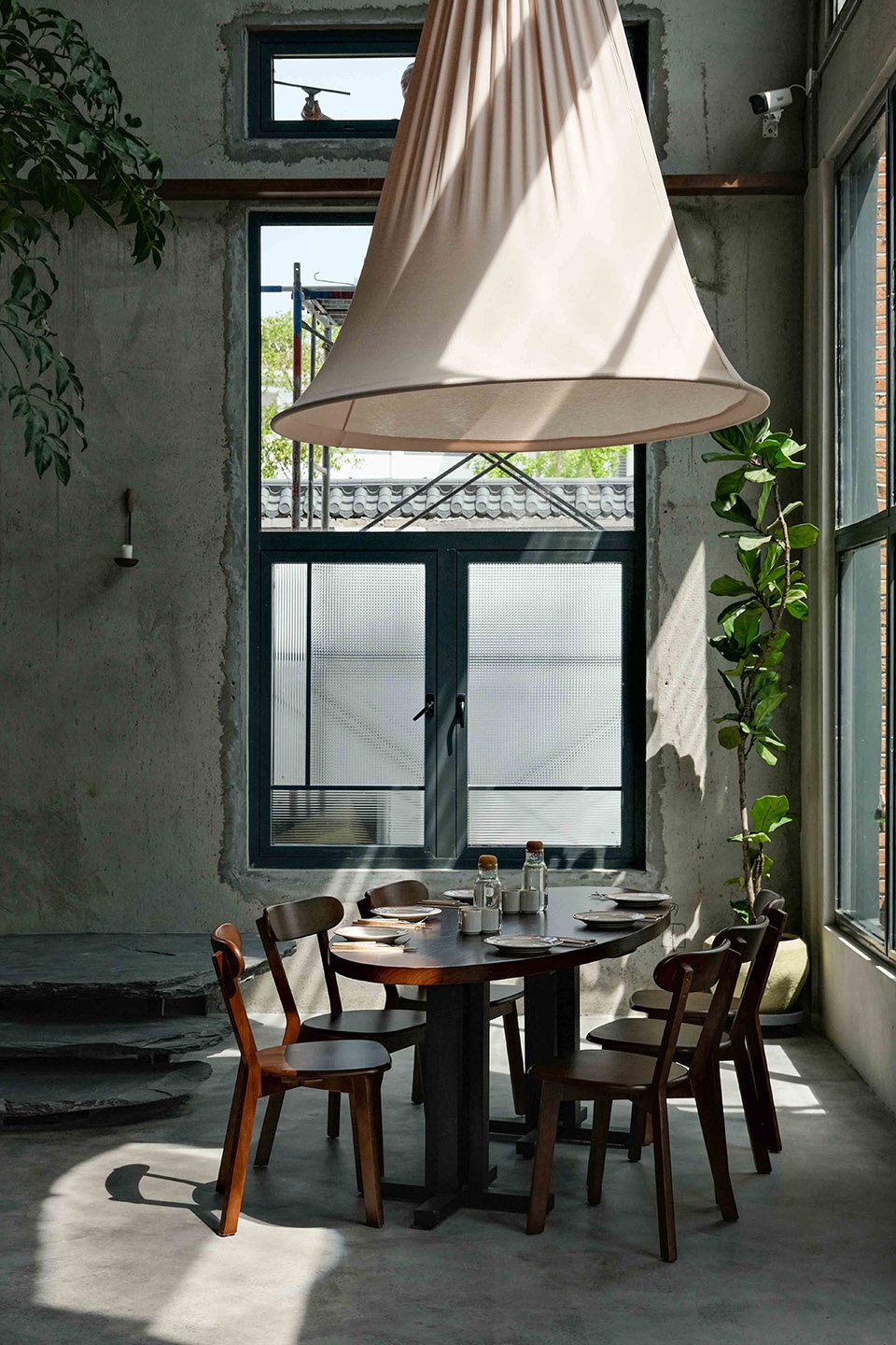 餐厅设计,休闲餐厅设计,餐厅装修,工业风餐厅,餐厅设计案例,餐厅设计方案,江苏淮安芬芳aroma餐厅,江苏淮安,有七设计工作室