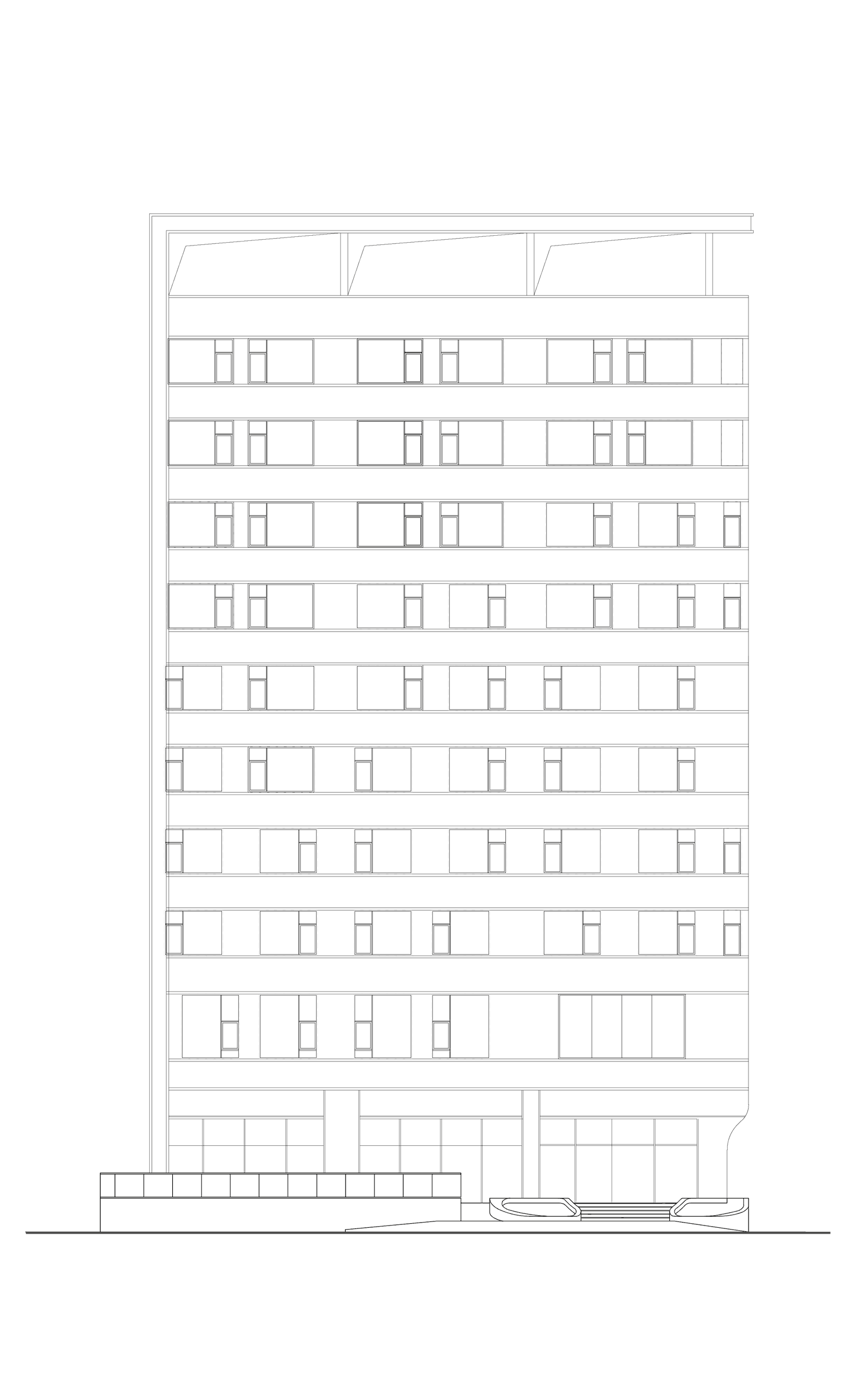 外立面改造,建筑外立面改造,酒店外立面改造,酒店外立面设计,建筑改造,海口德佳酒店立面改造,海口,源合万相建筑设计