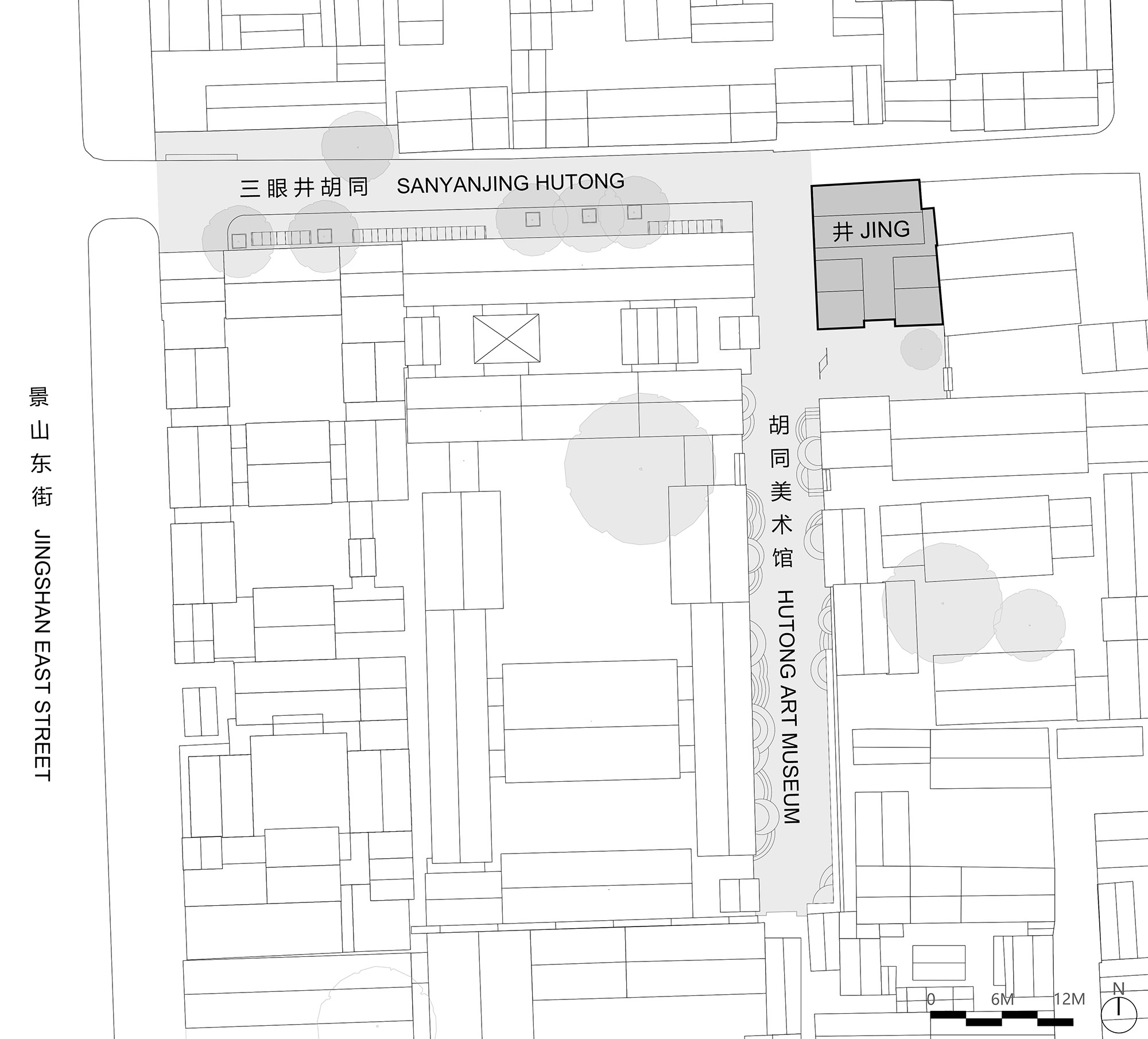 开放艺术空间,胡同改造,公共空间改造,装置设计,艺术装置,景观改造,建筑改造,北京井JING×胡同美术馆,北京,朱小地工作室