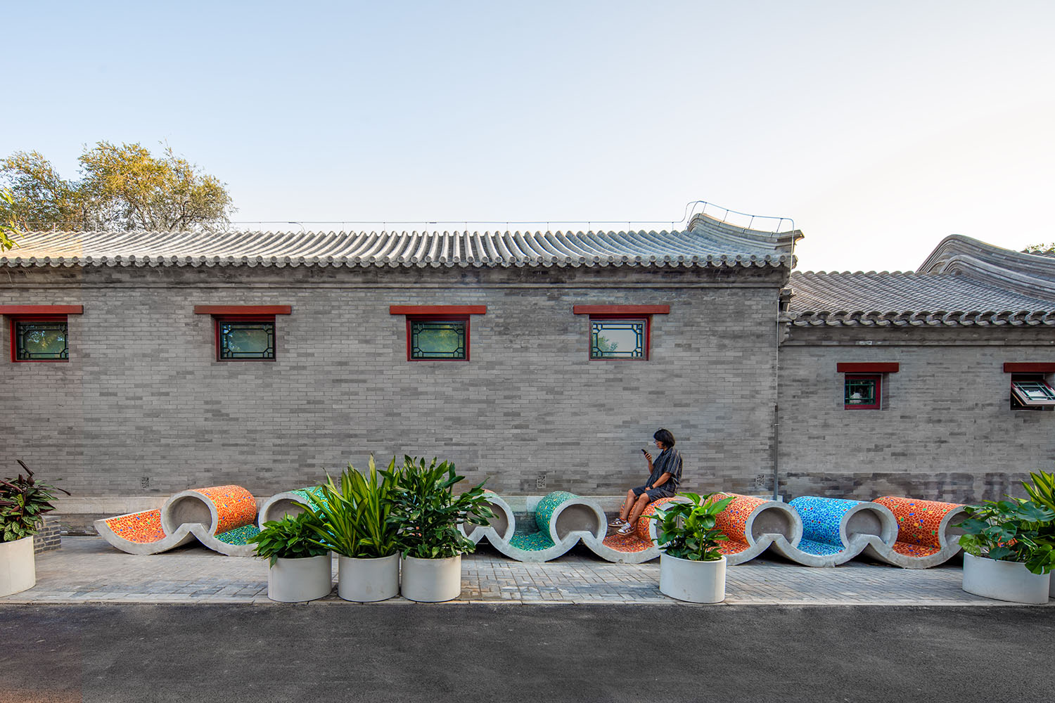 开放艺术空间,胡同改造,公共空间改造,装置设计,艺术装置,景观改造,建筑改造,北京井JING×胡同美术馆,北京,朱小地工作室