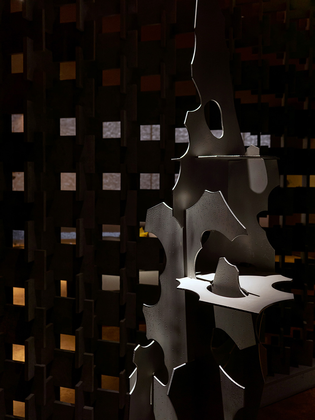 推拿店设计,按摩店设计,推拿按摩空间,按摩店设计案例,按摩店设计方案,昆明内向-艺术滋养与身心休憩之所,昆明,素造建筑