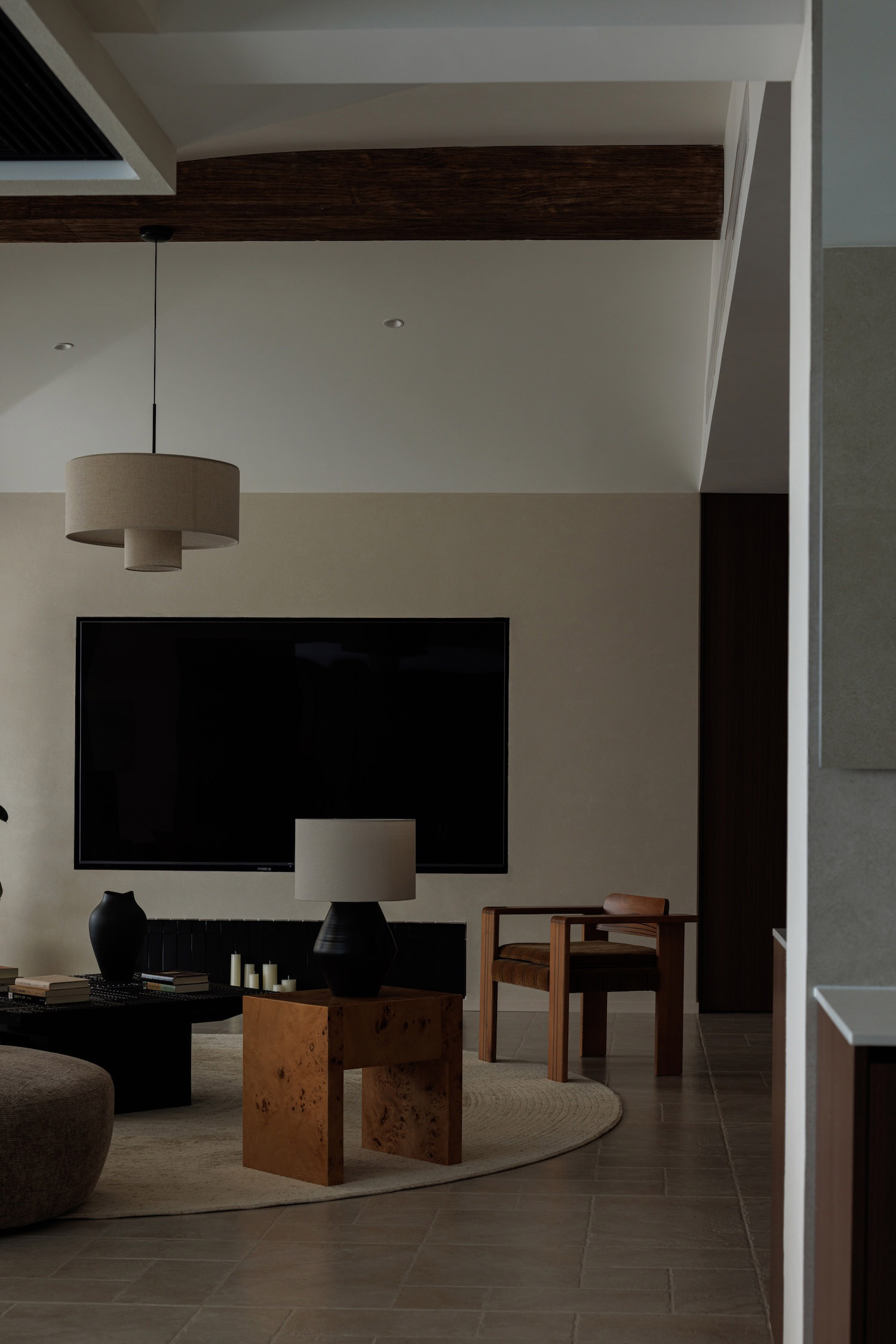 OneHouse Design Studio,大平层设计,大平层设计案例,大平层装修,极简风格大平层设计,成都,极简主义