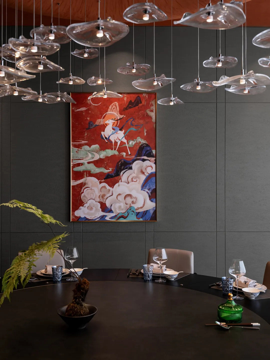 餐厅设计,餐厅设计案例,餐厅设计方案,高档餐厅设计,粤菜餐厅设计,主题餐厅设计,餐厅装修,苏州融荟餐厅,苏州,ALLONG DESIGN/王琛