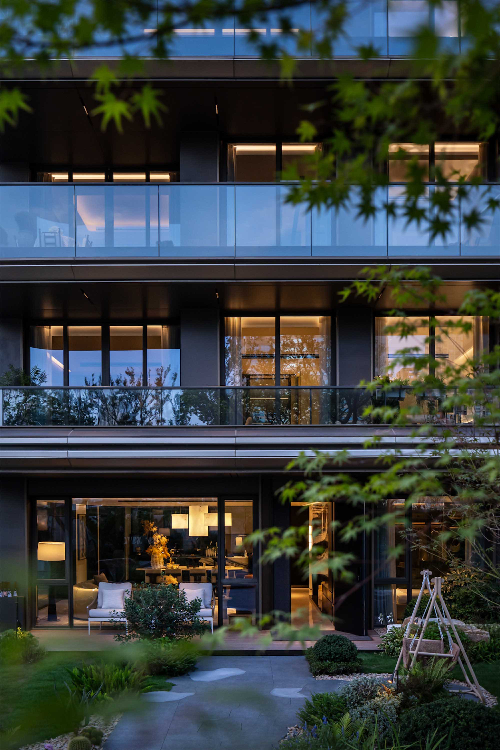 唐忠汉,样板间设计,叠墅样板间,样板间设计案例,样板间设计方案,现代风格样板间设计,轻奢样板间,杭州兴耀金沙院子叠墅,杭州,近境制作