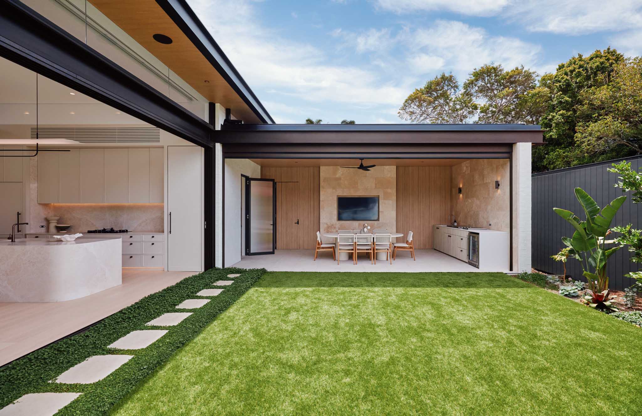 868 Architects,别墅设计,别墅设计案例,别墅装修,下沉式客厅设计,澳大利亚,悉尼,度假别墅