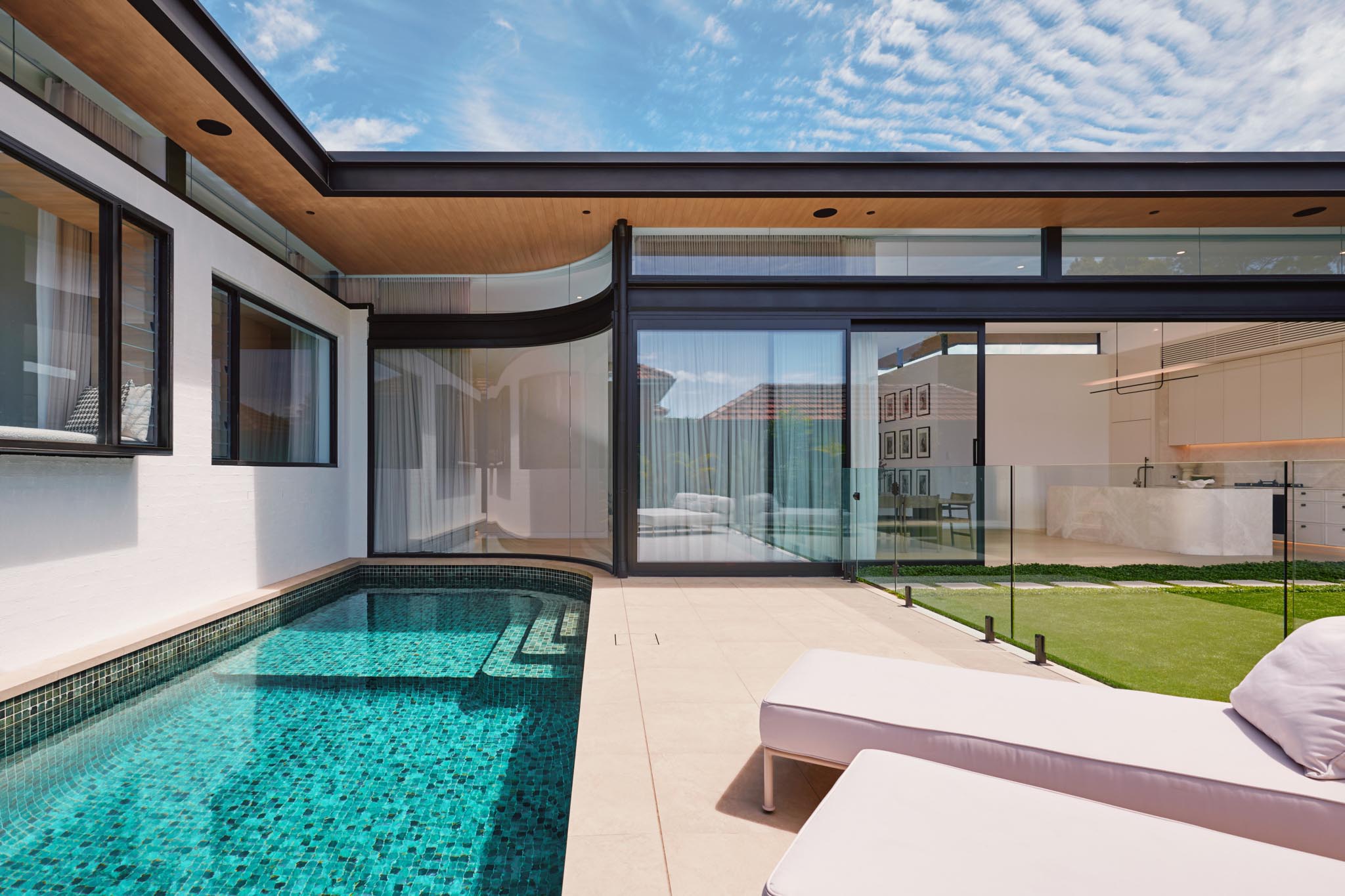 868 Architects,别墅设计,别墅设计案例,别墅装修,下沉式客厅设计,澳大利亚,悉尼,度假别墅