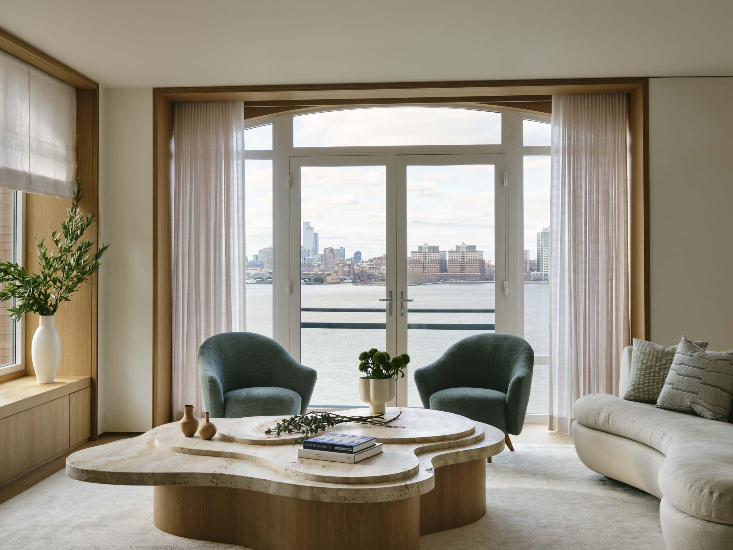 Studio SC,大平层设计,大平层设计案例,大平层装修,原木色,纽约