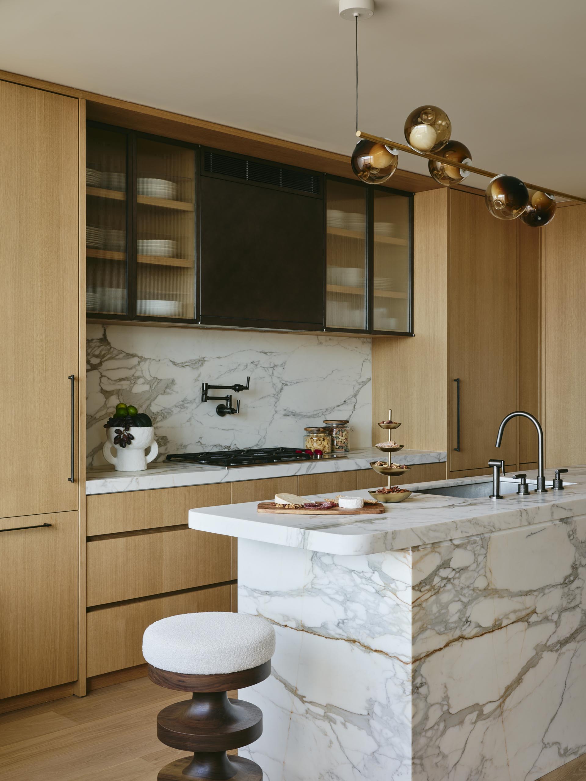 Studio SC,大平层设计,大平层设计案例,大平层装修,原木色,纽约