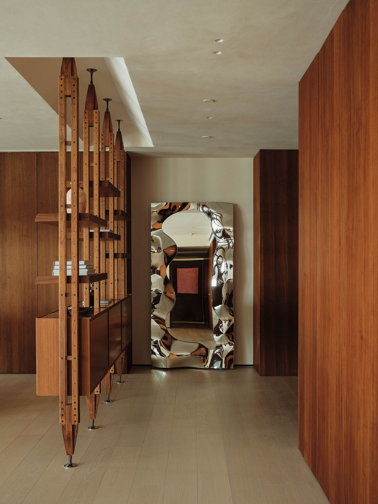 Studio Point 5,大平层设计,大平层设计案例,大平层装修,原木色,成都,复地金融岛