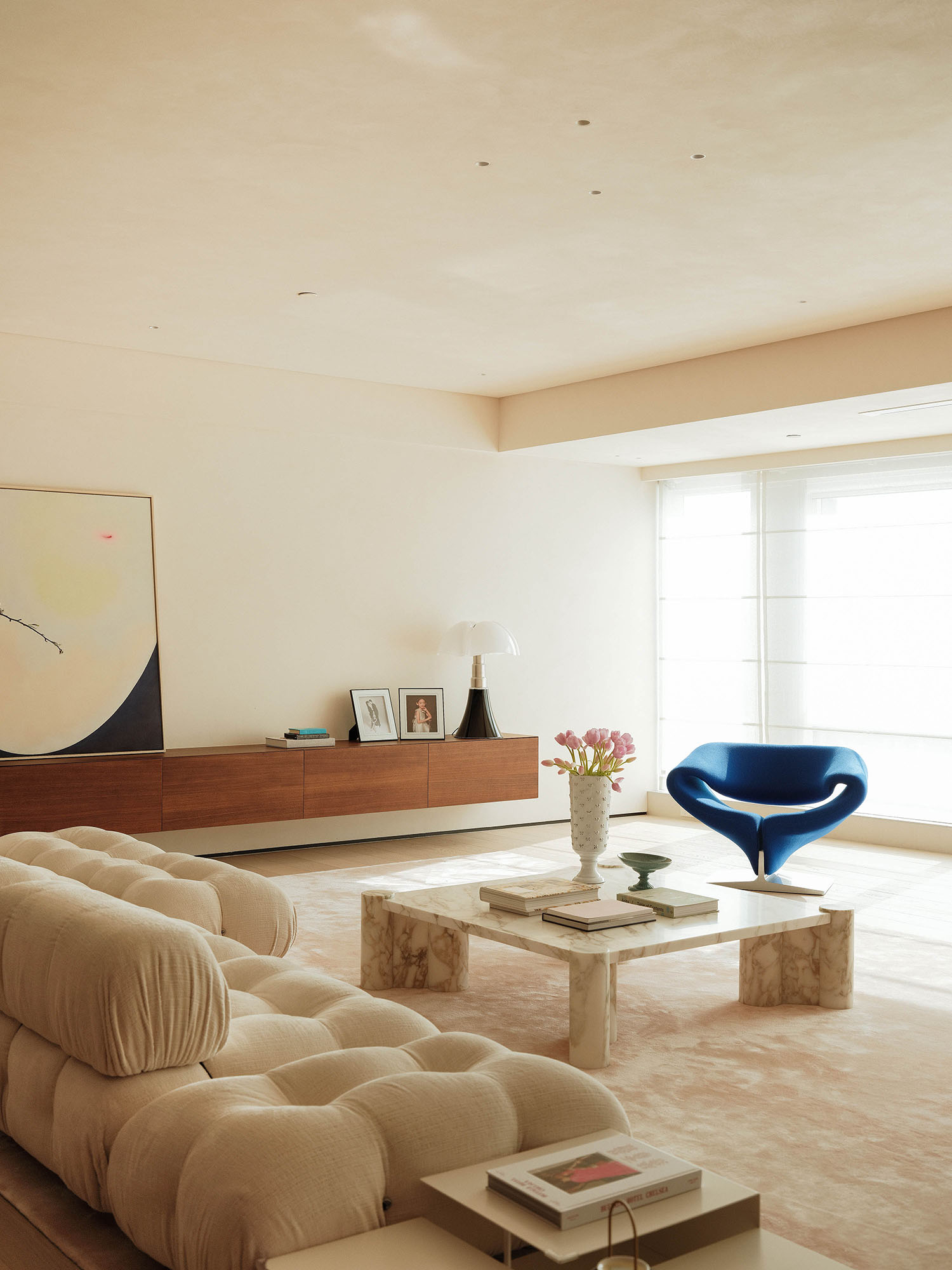 Studio Point 5,大平层设计,大平层设计案例,大平层装修,原木色,成都,复地金融岛