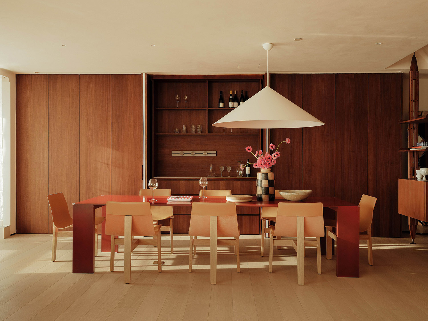 Studio Point 5,大平层设计,大平层设计案例,大平层装修,原木色,成都,复地金融岛