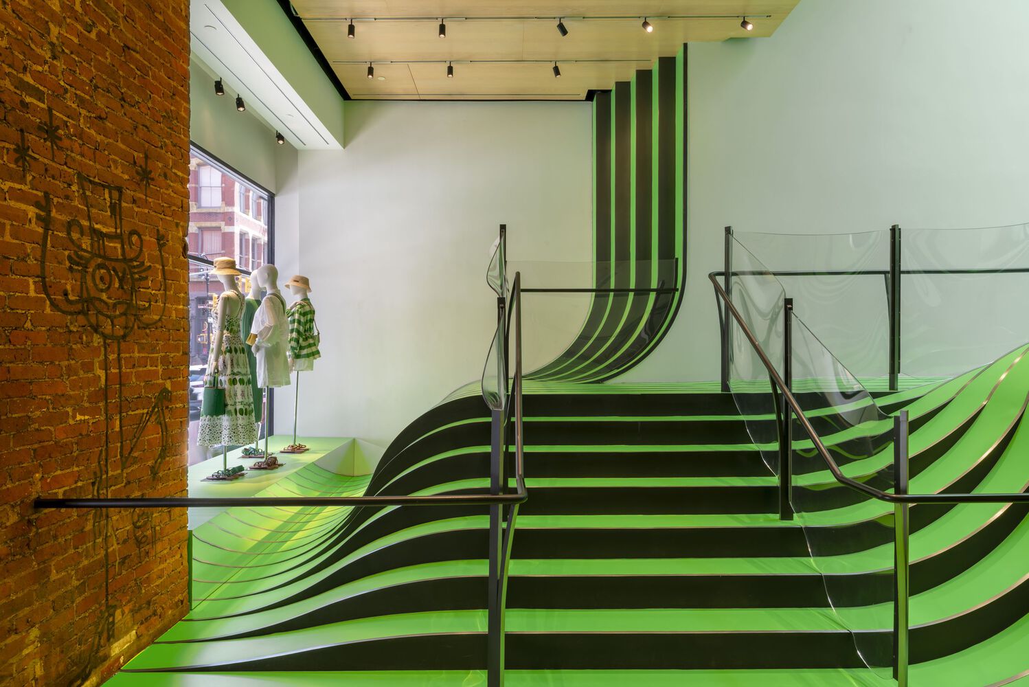 零售店设计,专卖店设计,Heatherwick Studio,精品店,纽约,巴黎时尚品牌,精品店设计方案,珑骧,Longchamp