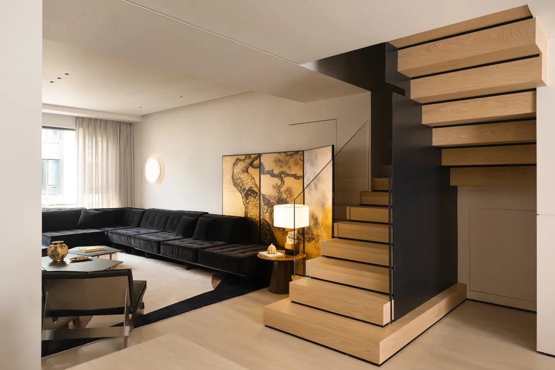 280㎡复式设计,280㎡,复式设计,复式设计案例,家装设计,复式设计方案,现代风格复式设计,东方美学空间,成都复式-东方诗意美学的现代演绎,成都,JIJIA集伽设计/袁一沣