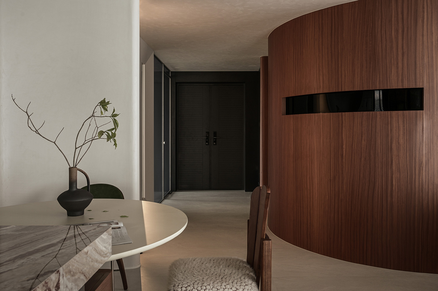 150㎡大平层,150㎡,住宅设计,微水泥,现代风格住宅,现代风格家装设计,微水泥住宅,住宅设计案例,住宅设计方案,福清住宅一处柔和的精神栖居,福建福清,廿上设计事务所