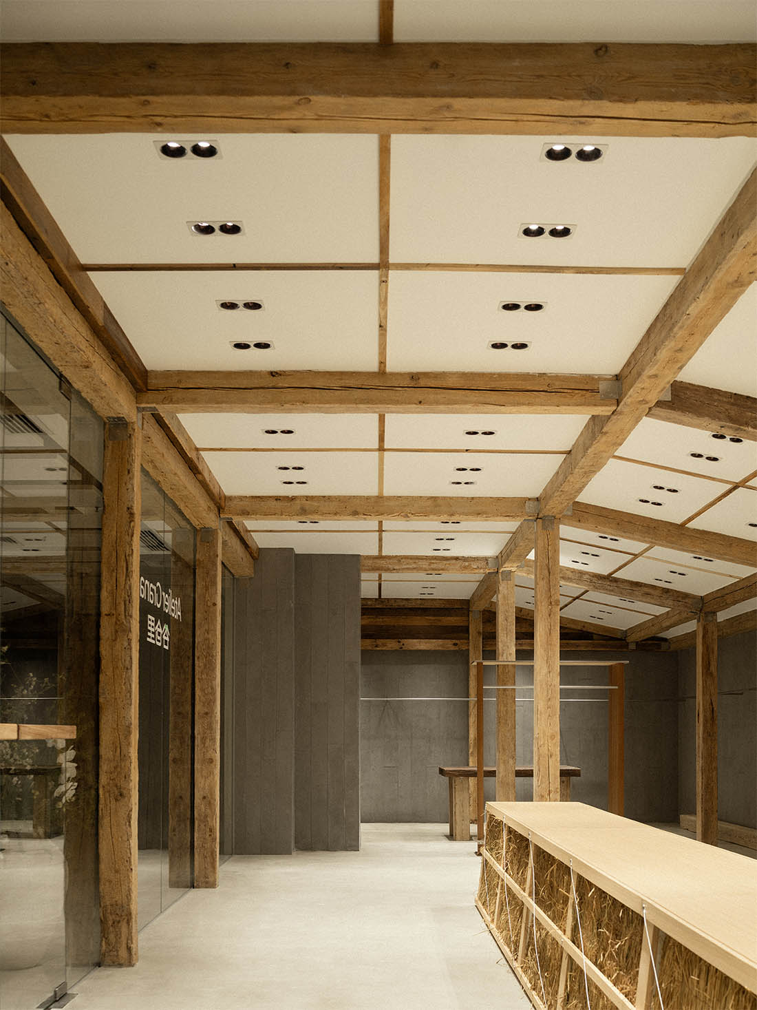 展厅设计,面料展厅,材料展厅设计,企业展厅设计,展厅展览空间,展厅设计案例,展厅设计方案,展厅装修,广州谷仓里面料展厅,广州,Unknown design非知名设计