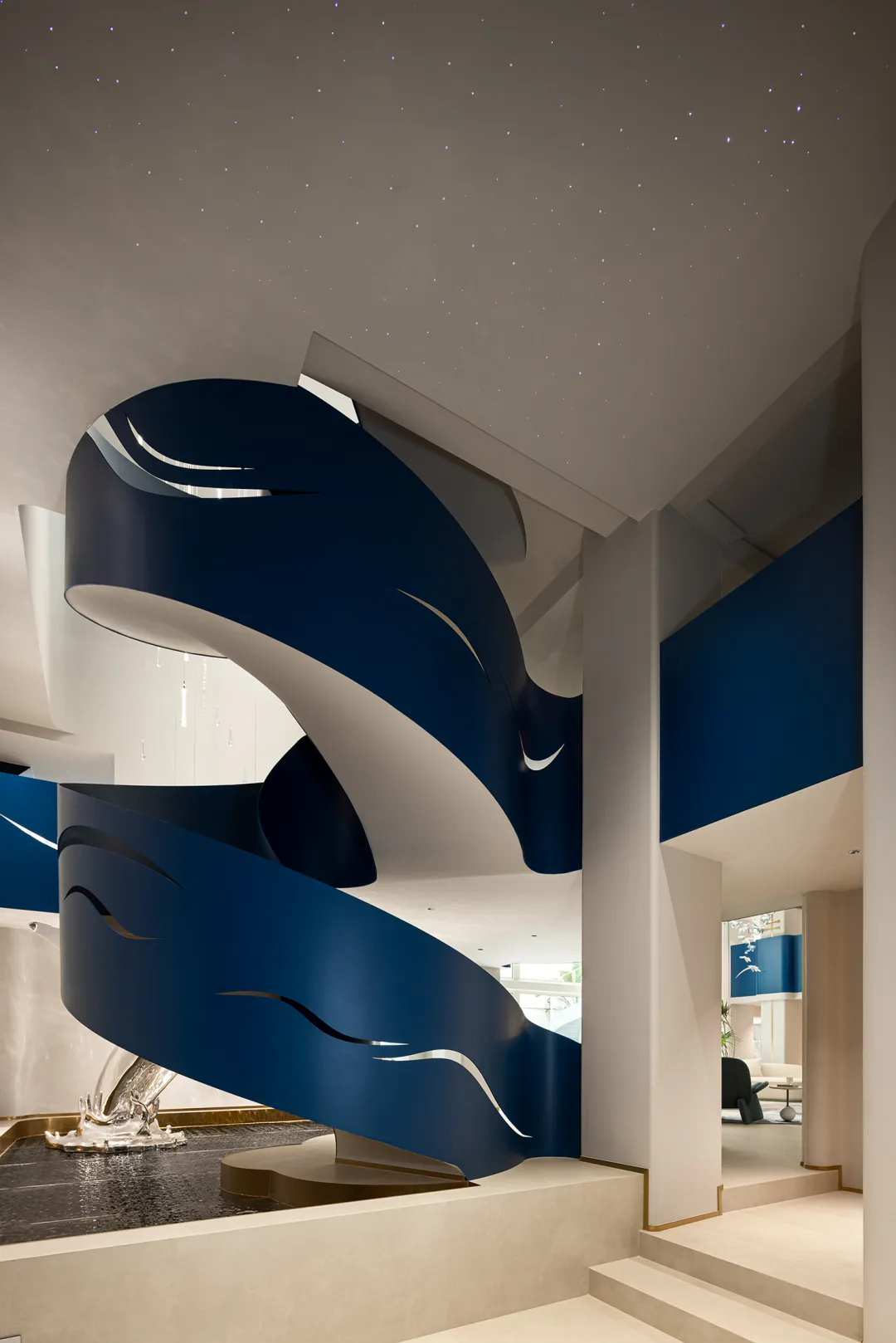 1000㎡别墅设计,1000㎡,别墅设计案例,别墅设计方案,别墅装修,现代风格别墅,庭院别墅设计,极简美学别墅,别墅大宅,杭州别墅-冰海之境,杭州,陈旭凯设计师