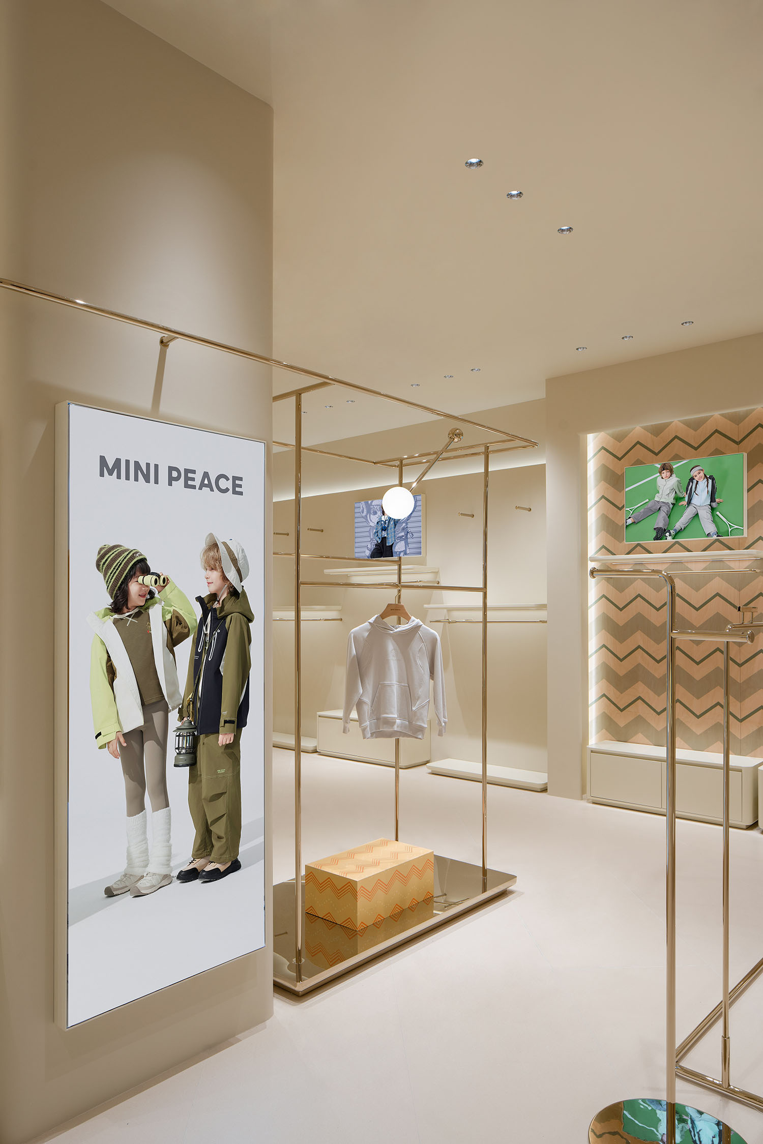 服装店设计,童装店设计,服装店设计案例,零售店设计,太平鸟童装,服装店设计方案,童装零售店,宁波太平鸟童装2025空间形象,宁波,MAS芒果建筑设计