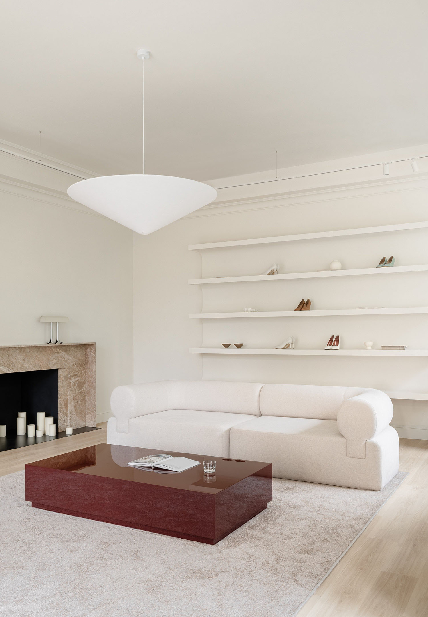 零售店设计,专卖店设计,Zagrai Studio,精品店,乌克兰,高端女鞋精品店,基辅,精品店设计方案,Marsala Showroom