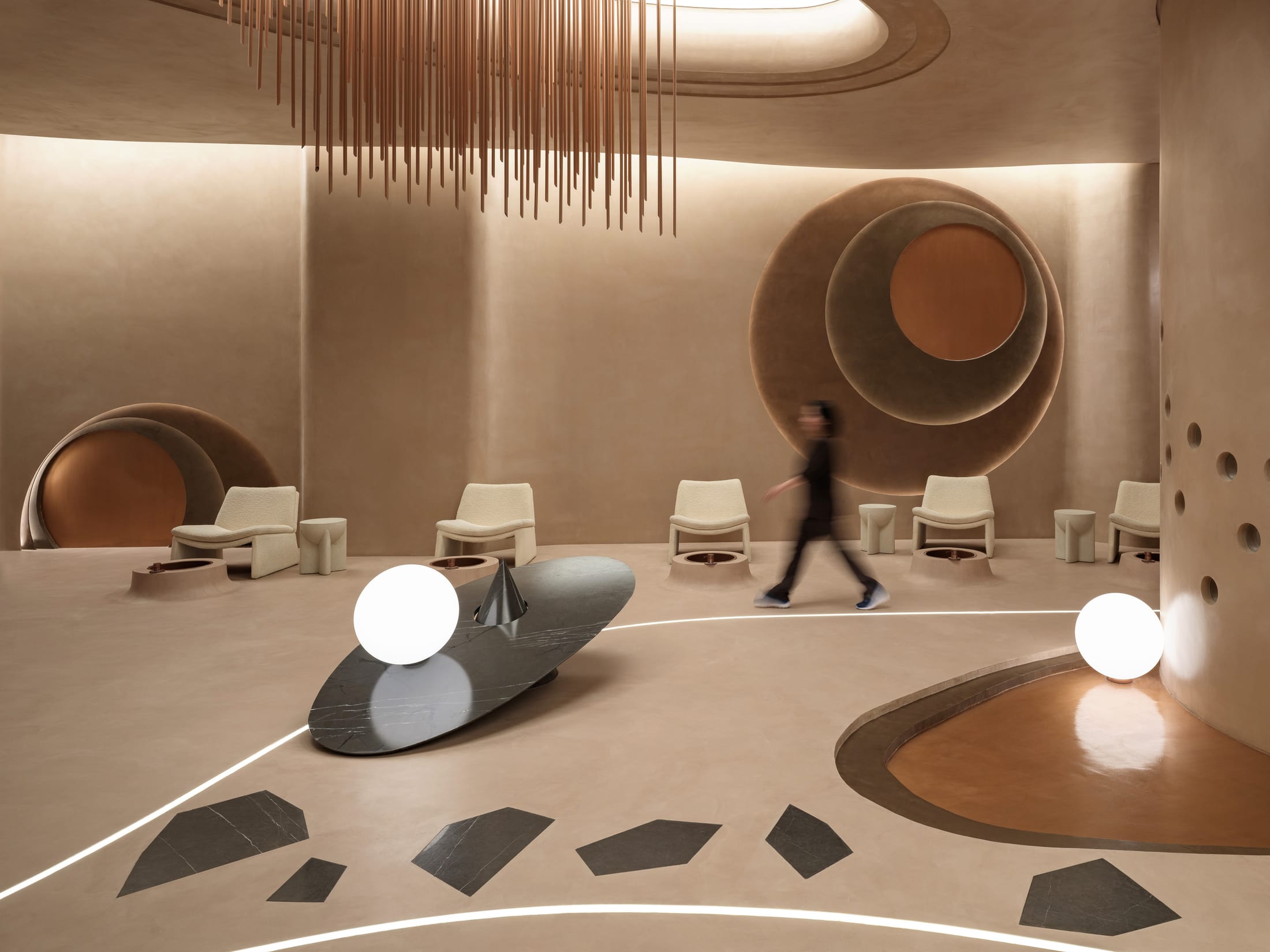 医美空间设计,美容店设计,美容店设计方案,美容店设计案例,Ark4 lab,沙特阿拉伯,美容中心,利雅得,Stellar Beauty Salon