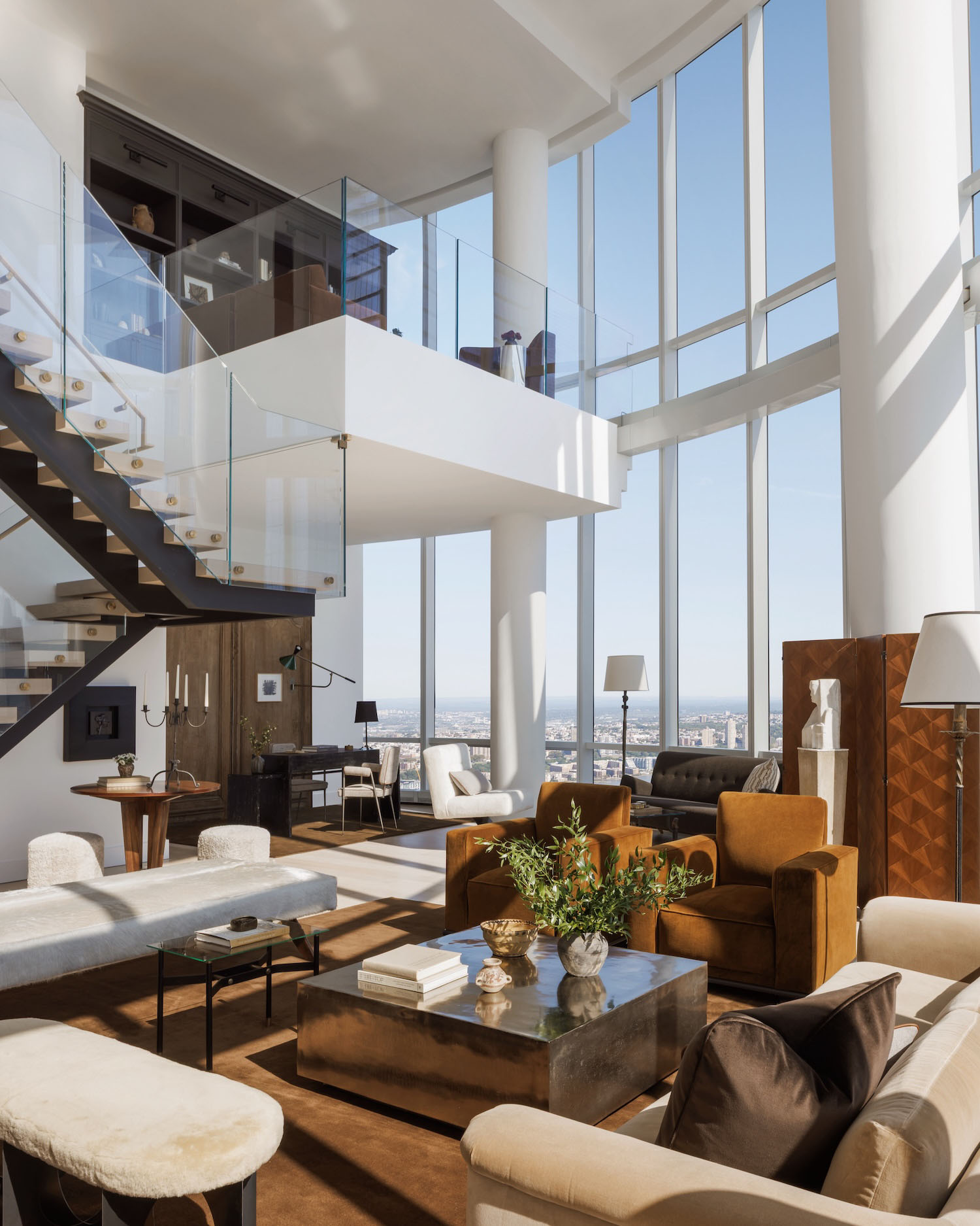 Nate Berkus,公寓设计,公寓设计案例,纽约,极简风格公寓设计,复式公寓,极简主义