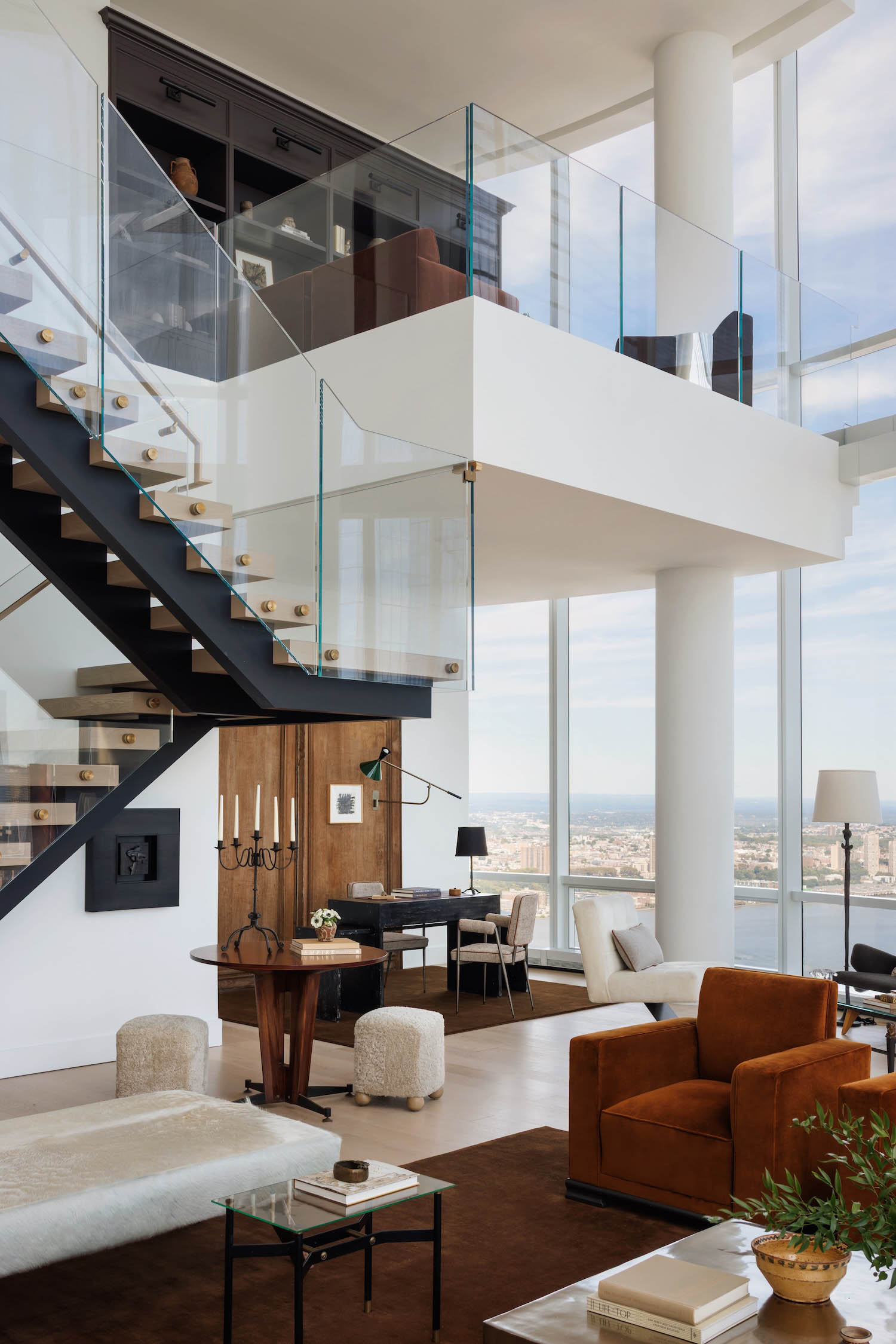 Nate Berkus,公寓设计,公寓设计案例,纽约,极简风格公寓设计,复式公寓,极简主义