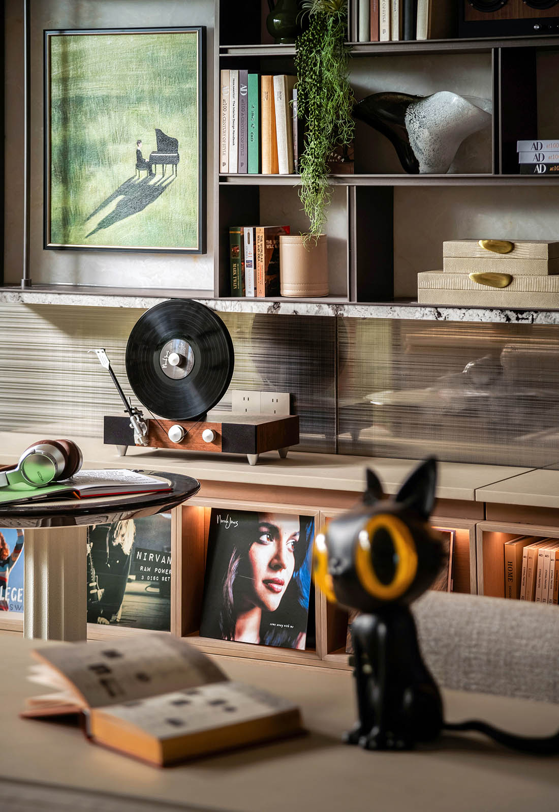 115㎡,122m²,85m²,样板间设计,公寓样板间,小户型样板间,样板间设计案例,样板间设计方案,现代风格样板间设计,轻奢样板间,以空间书写生活秩序:福州榕发云玺的三种栖居演绎,福州,栋三尺设计