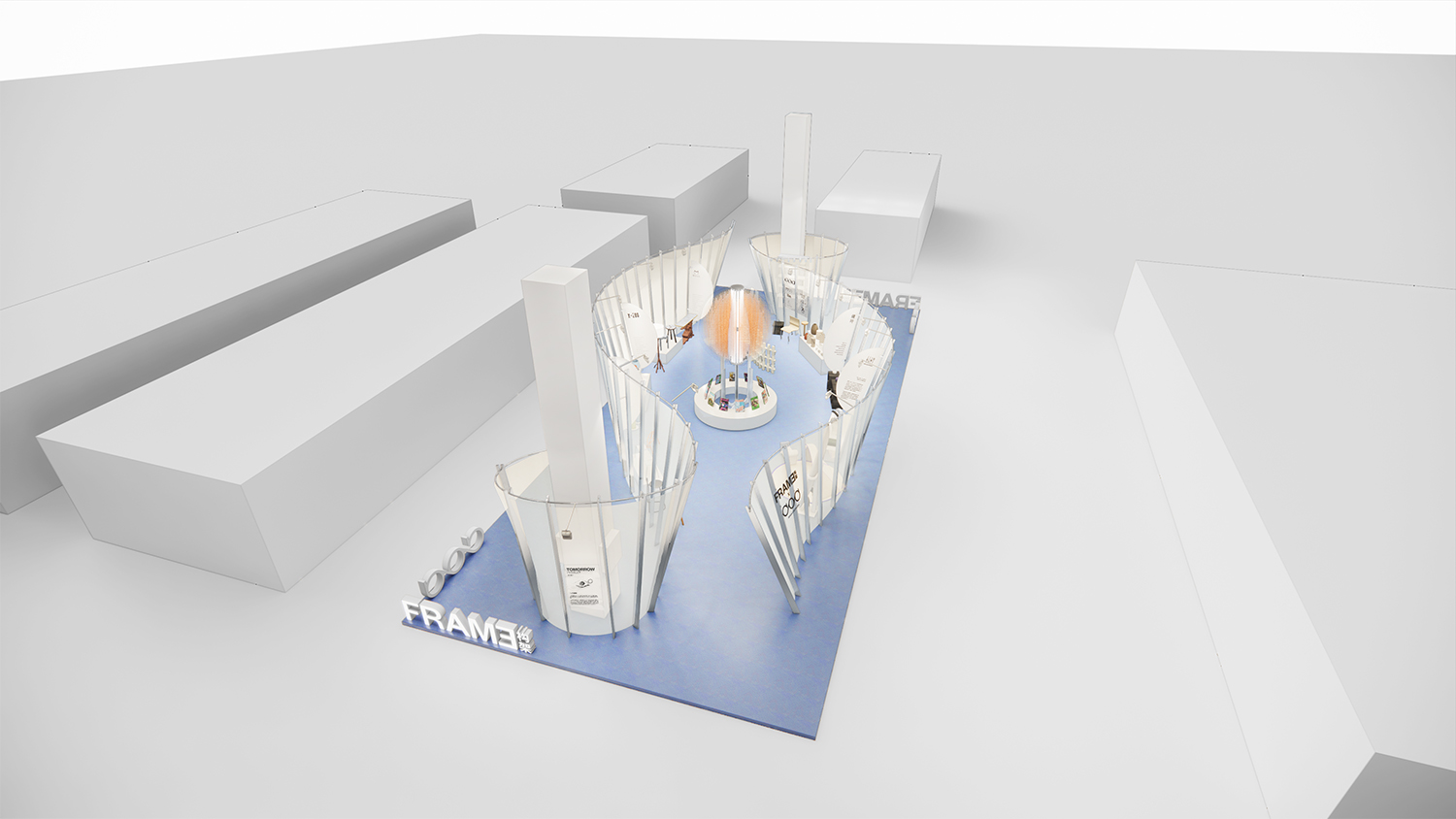 展厅设计,展厅展览空间,上海博华国际展览,展厅设计方案,展厅设计案例,视觉的觉醒-当设计睁开感知之眼,上海,大宛设计