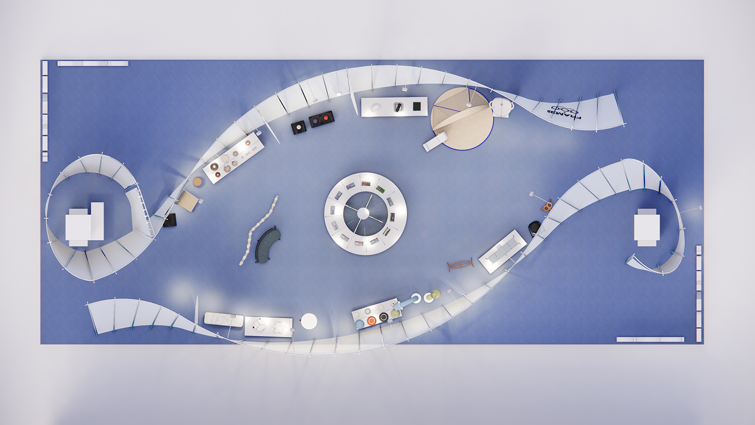 展厅设计,展厅展览空间,上海博华国际展览,展厅设计方案,展厅设计案例,视觉的觉醒-当设计睁开感知之眼,上海,大宛设计