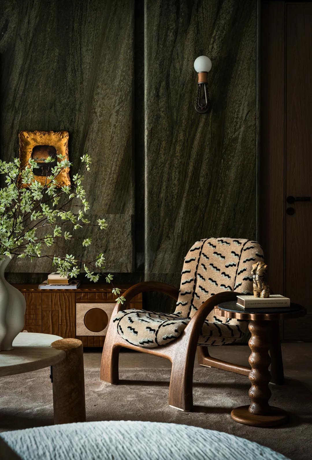 123㎡,185m²,样板间设计,大平层样板间,小户型样板间,样板间设计案例,样板间设计方案,现代风格样板间设计,轻奢样板间,上海康定壹拾玖:游刃艺界无问西东,上海,布鲁盟室内设计