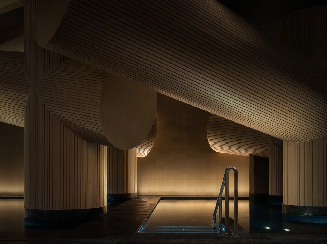 温泉设计,温泉空间设计,酒店设计,温泉空间设计案例,温泉酒店,水疗空间,高奢酒店设计,度假酒店设计,西安星河云谷酒店,西安,对角线设计