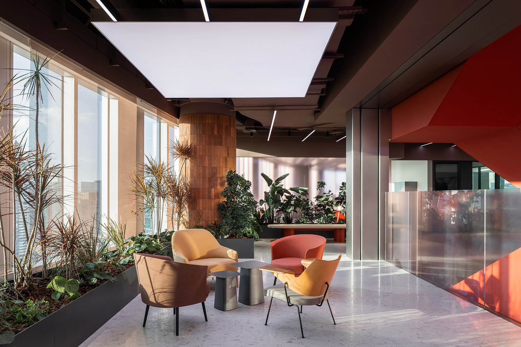 开放式办公室,办公室装修,IFG伊波莱茨建筑设计,办公室设计案例,办公室设计方案,阳狮集团上海办公总部,上海,办公室设计