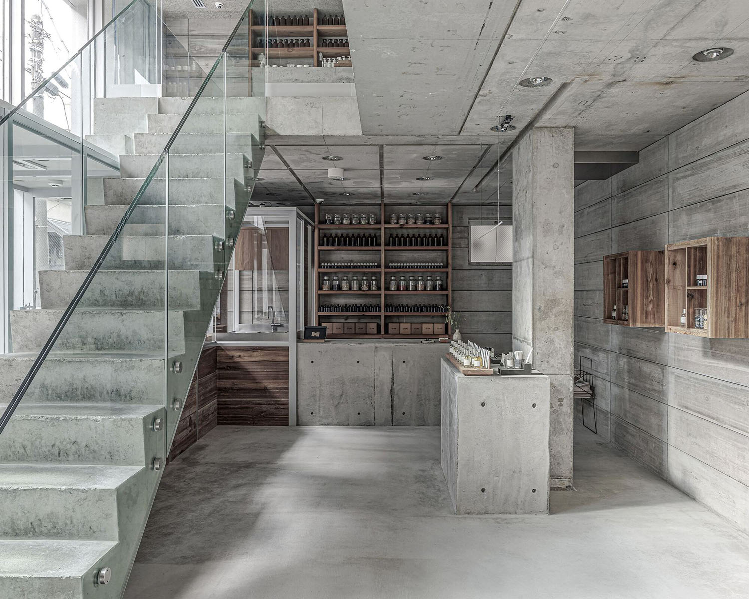 零售店设计,Schemata Architects,长坂常,精品店设计,商店,Le Labo,代官山精品店,涩谷,日本,长坂常建筑事务所