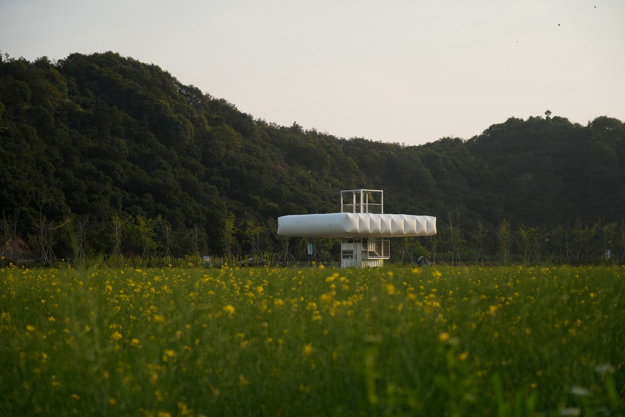 猜一建筑,咖啡厅设计,Increments Studio,咖啡厅设计案例,咖啡厅设计方案,宁波,极简风格,集装箱改造,“云稻这里来”农文旅片区,稻田咖啡馆,稻田阅览室,稻田放映厅