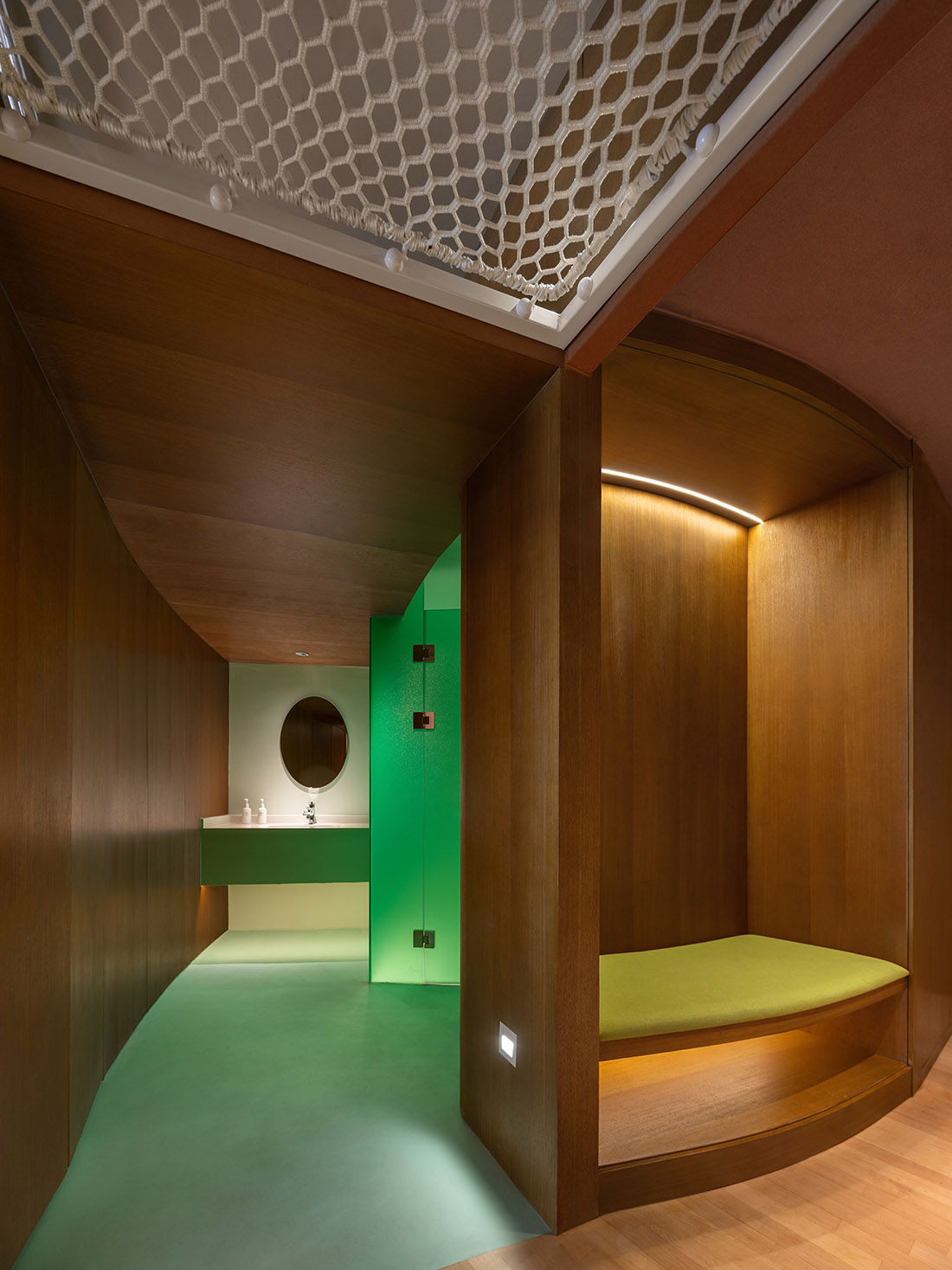 亲子客房设计,设计师公益设计活动,亲子客房,一间藏着自然意趣的环游山川亲子客房,深圳,建筑营设计工作室