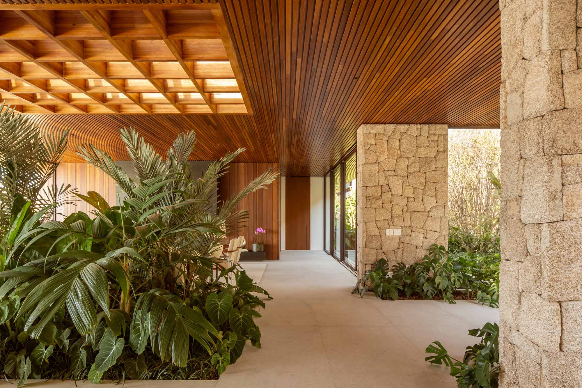 KA2R Arquiteura,别墅设计,别墅设计案例,巴西,开放式别墅,极简主义,圣保罗