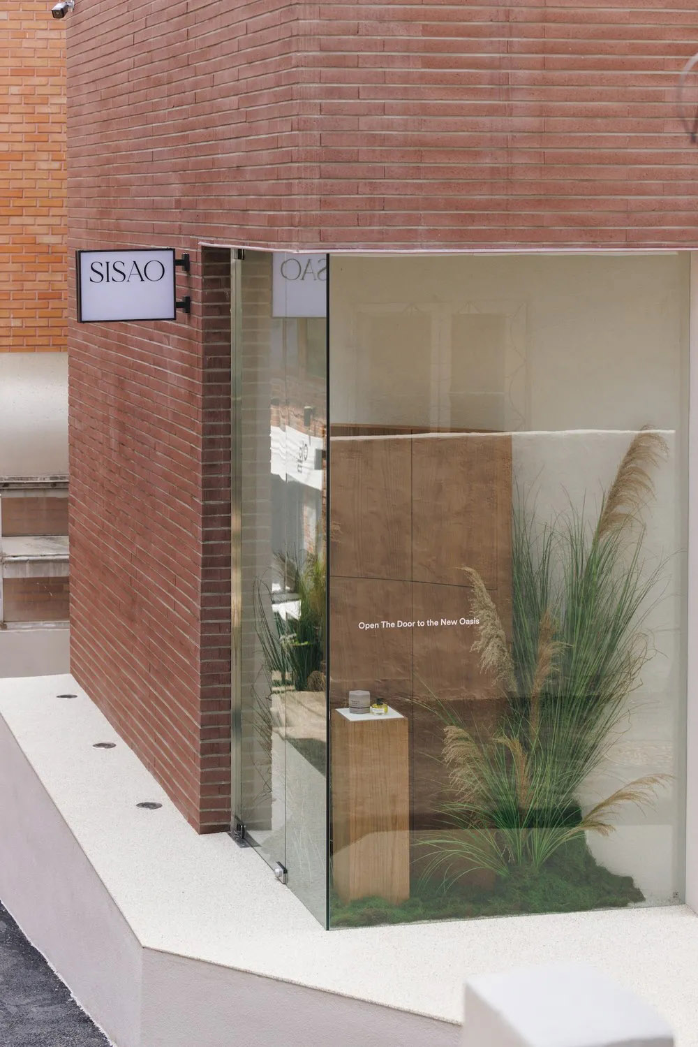 z-lab,零售店,首尔,SISAO,极简风格店铺设计,极简主义,梨泰院,咖啡厅