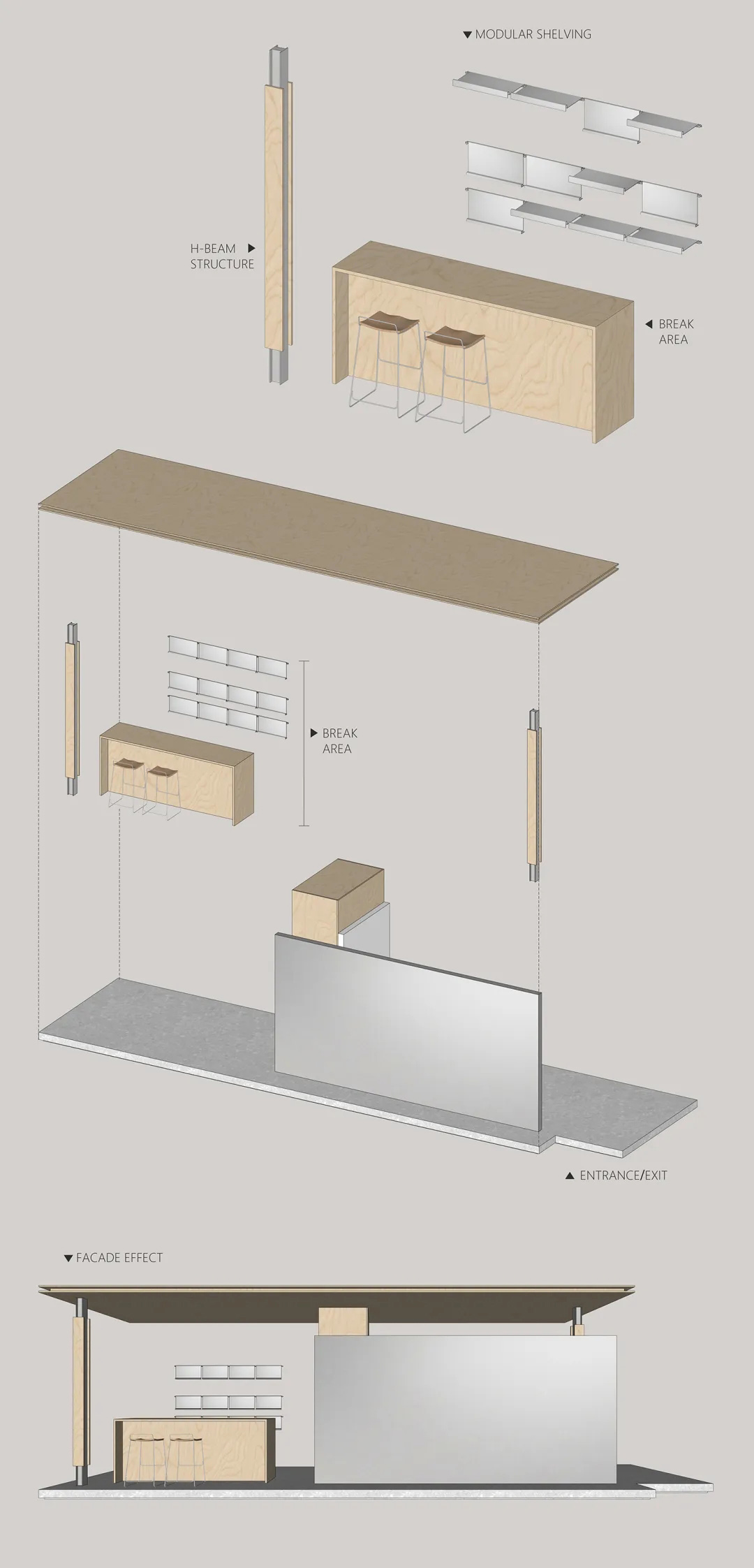 办公室设计,设计公司自用办公室,设计公司办公室设计,开放式办公室,办公室设计案例,办公室设计方案,合肥禾心建筑室内设计办公空间,合肥,禾心设计