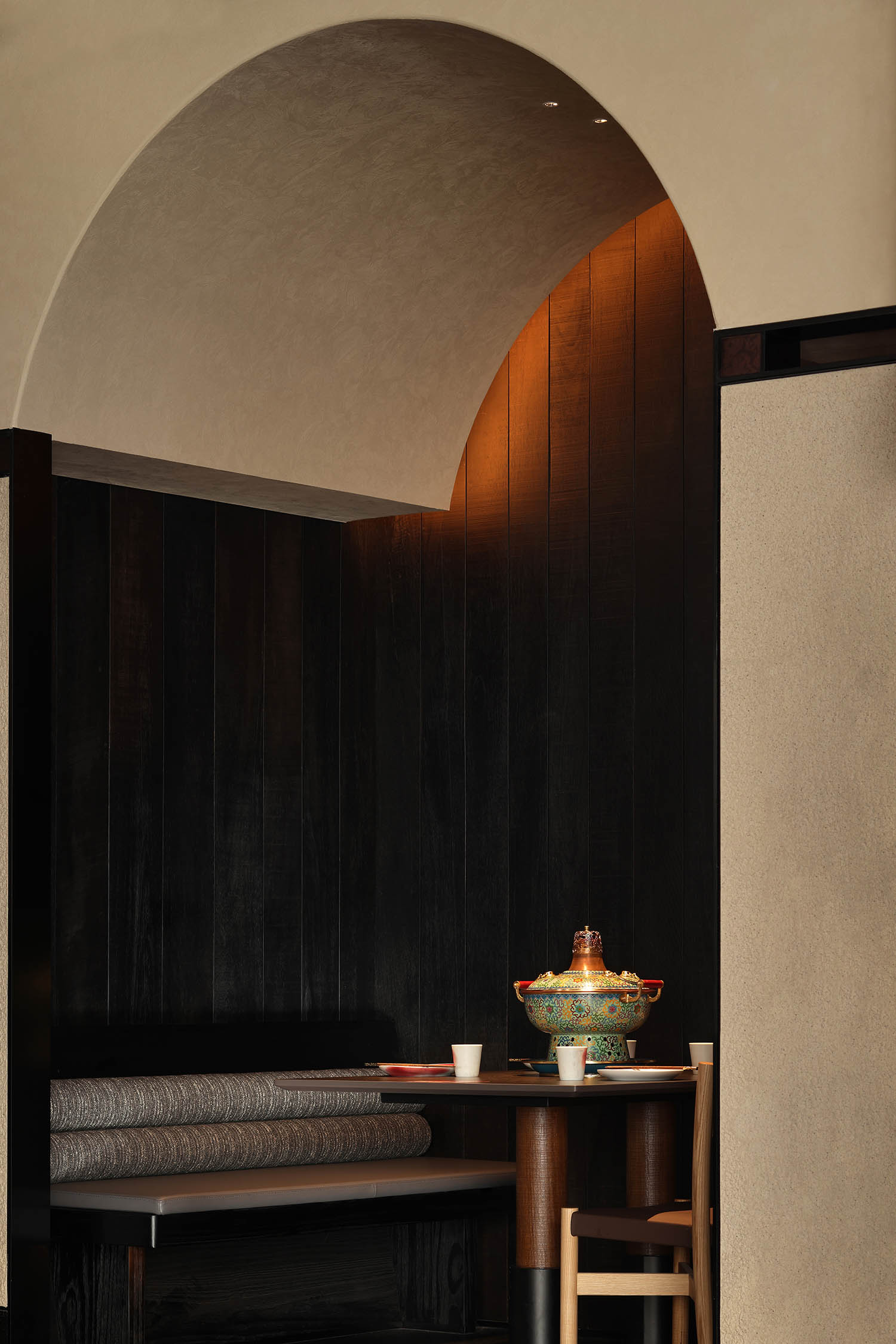 餐厅设计,火锅店设计,主题火锅店,铜锅火锅店设计,休闲餐厅设计,火锅店设计案例,火锅店设计方案,餐厅装修,主题餐厅设计,西安金昆阁·铜锅涮肉,西安,IN.X屋里门外设计,吴为