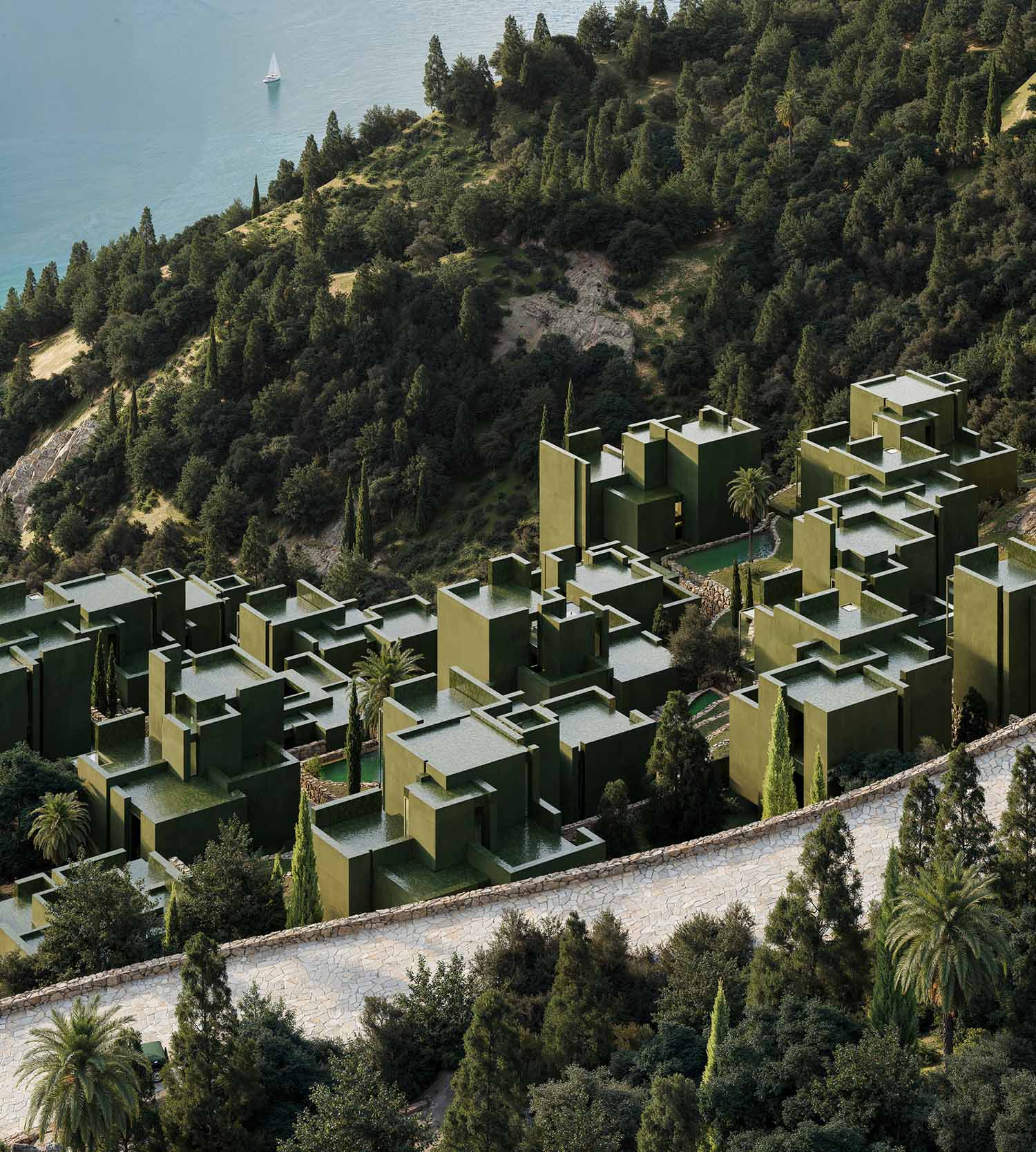 里卡多·波菲建筑事务所,酒店设计,Ricardo Bofill Arquitectura,酒店设计案例,酒店设计方案,度假酒店,度假村,设计酒店