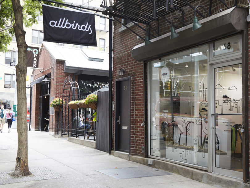 商业空间，零售店设计，Allbirds，鞋店设计，探店